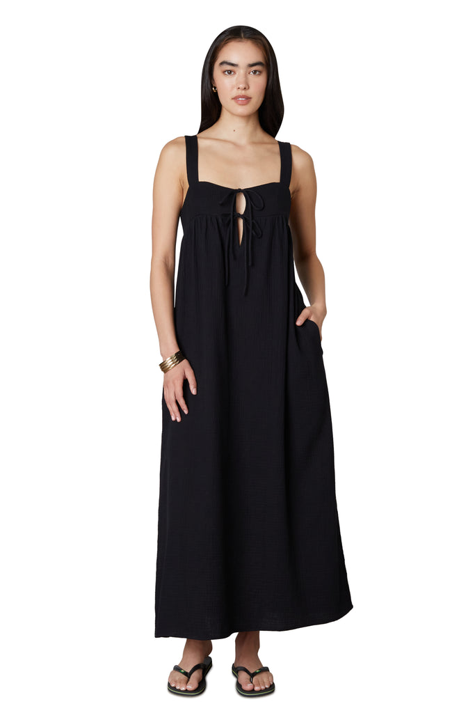 Marco Dress in Black Front