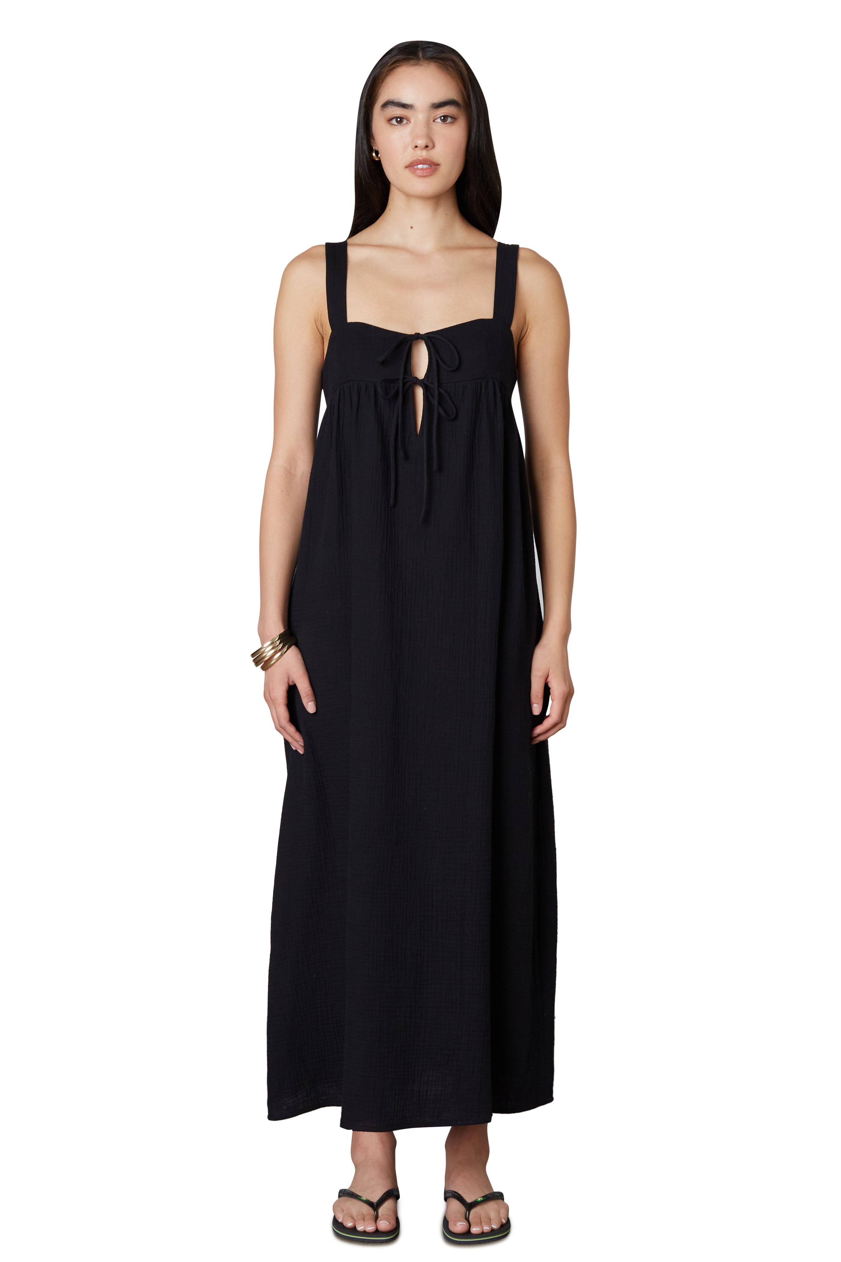 Marco Dress in Black Front