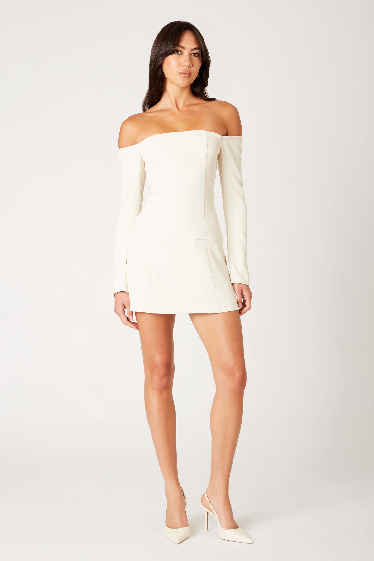moira mini dress Wedding Dress Preservation | Wedding Dresses In Shropshire Front Body Length color:Black premium version