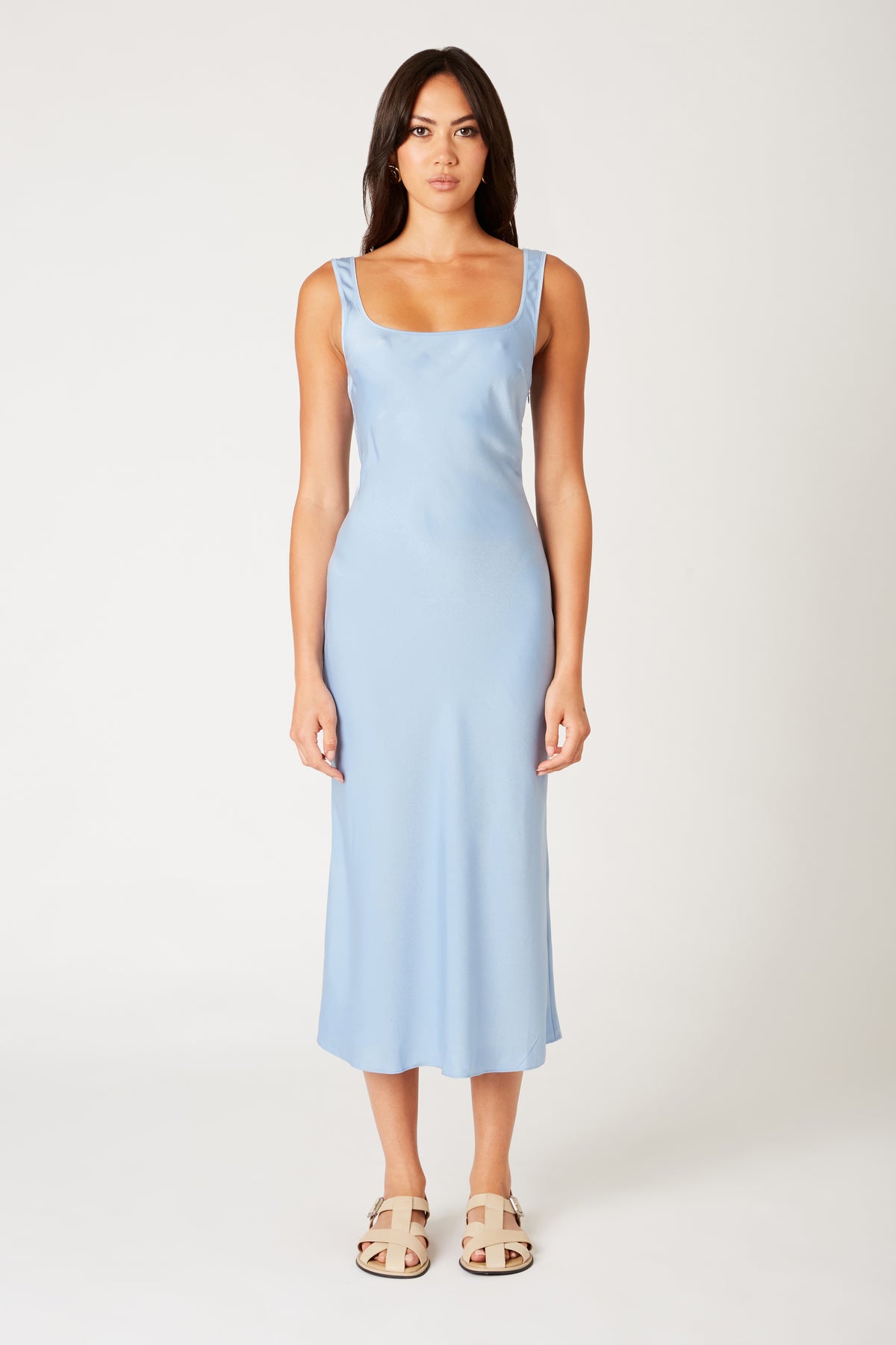 superdown sabrina knit midi dress dreamy little dresses  babe @jetlaggedlovers in the @superdown Sabrina  Knit Midi Dress
