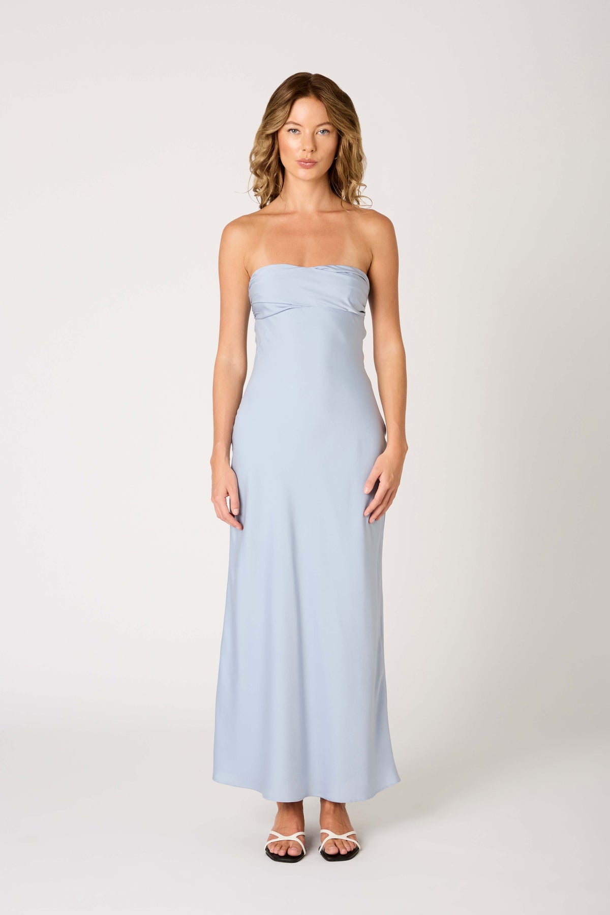 blue tan dress Tana this floral chiffon gown white glove delivery Gothic A-Line Wedding Dress, Size:UK 9 / EU43 / US10