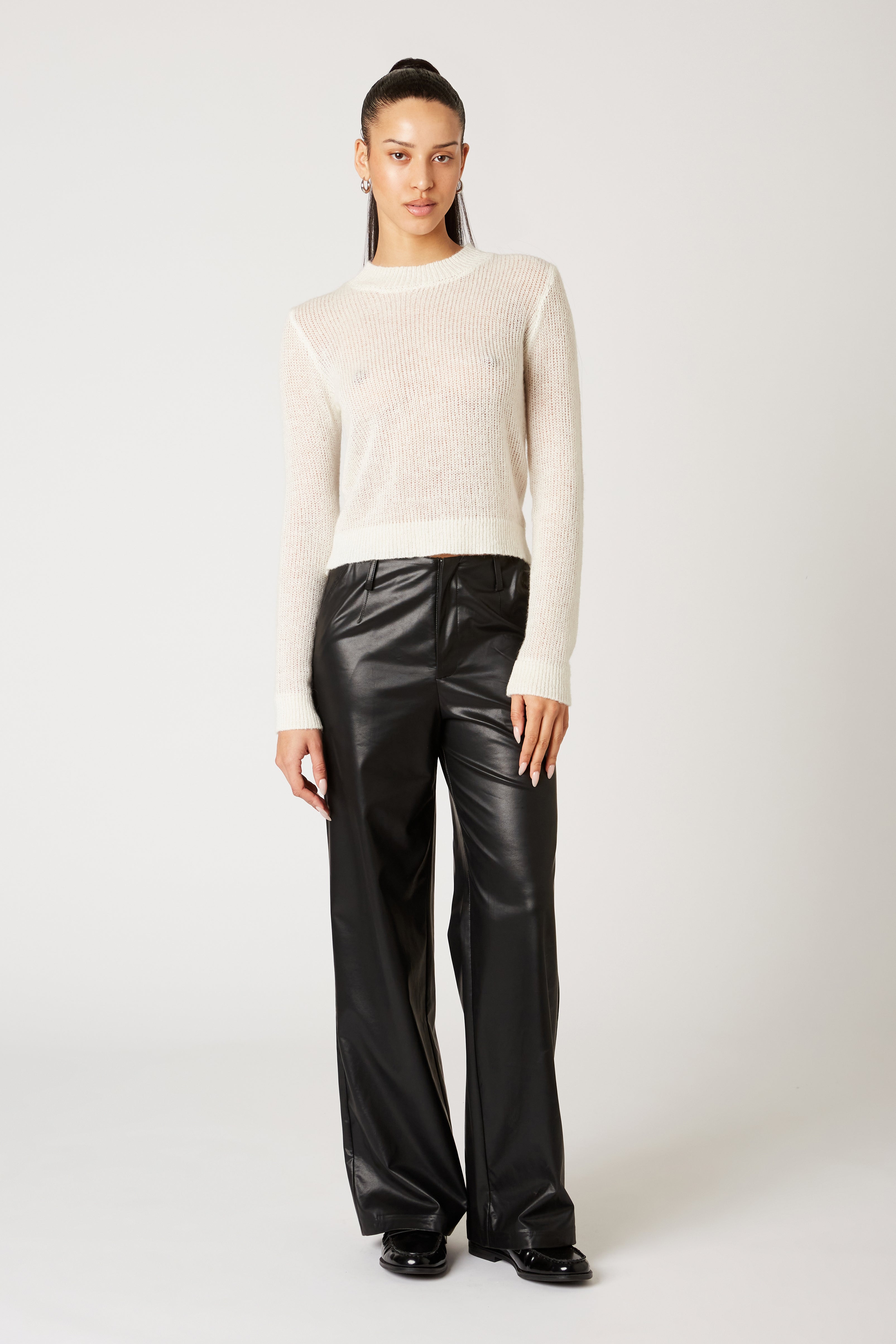 James Pant in black front view