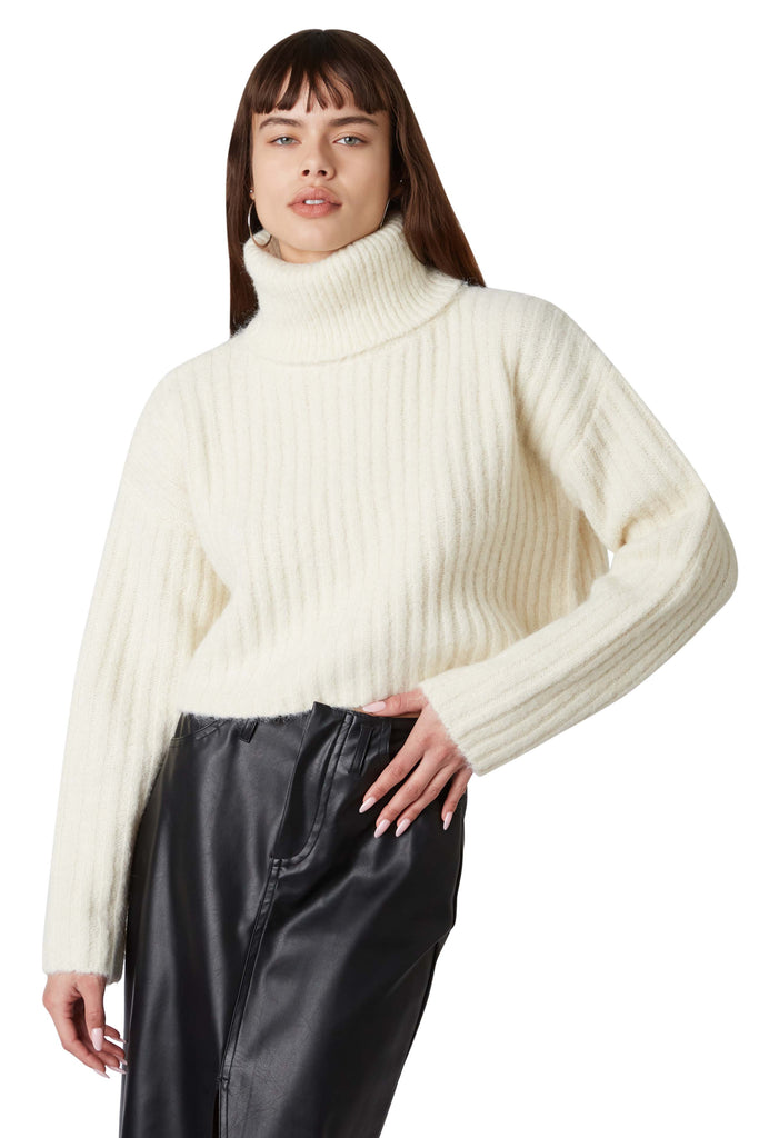 Bruni Sweater in Ivory front view 2