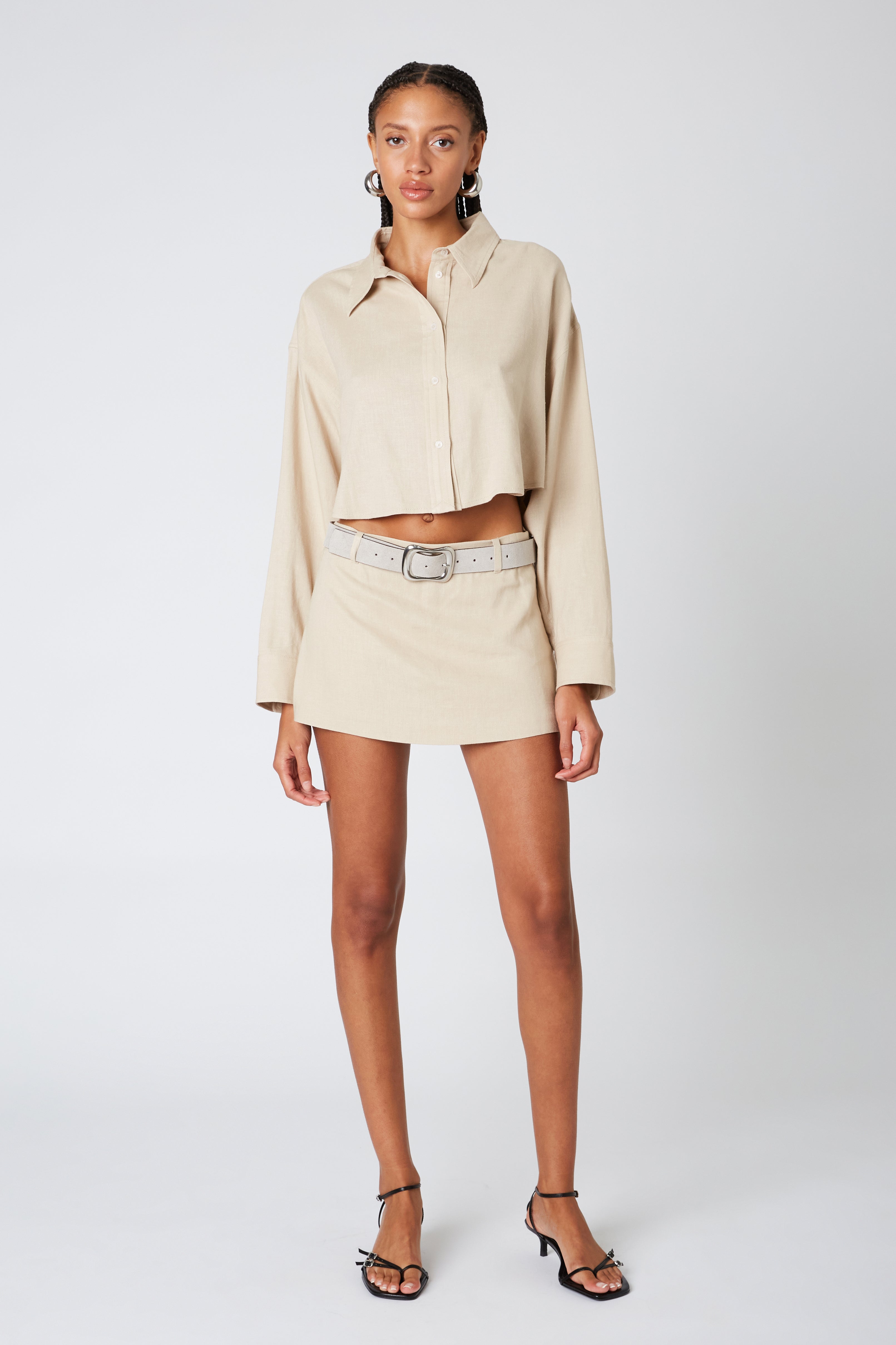 Gaiac Shirt in jute front view