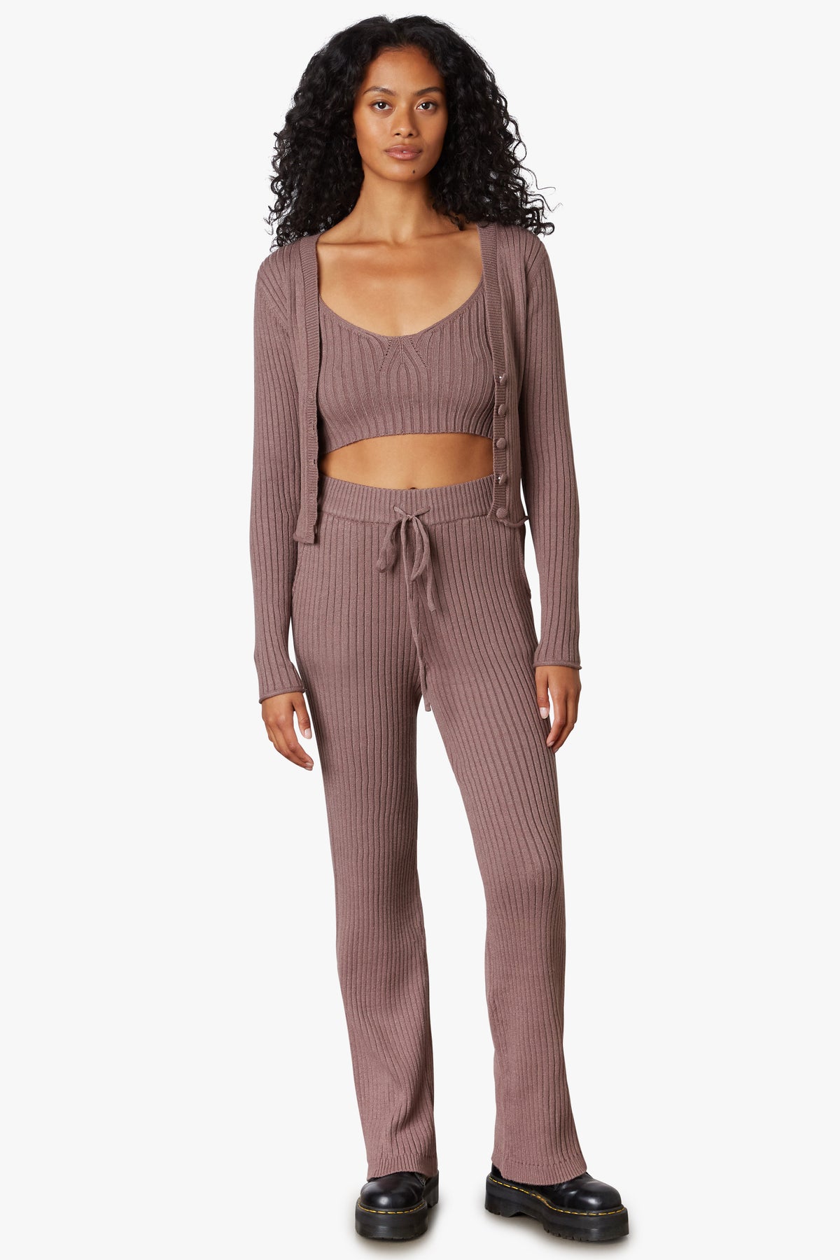 Ribbed Sweater Pant | NIA