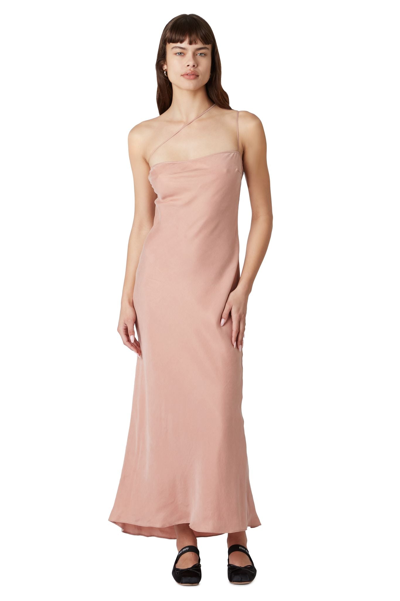 Marmont Dress in rose front view 2