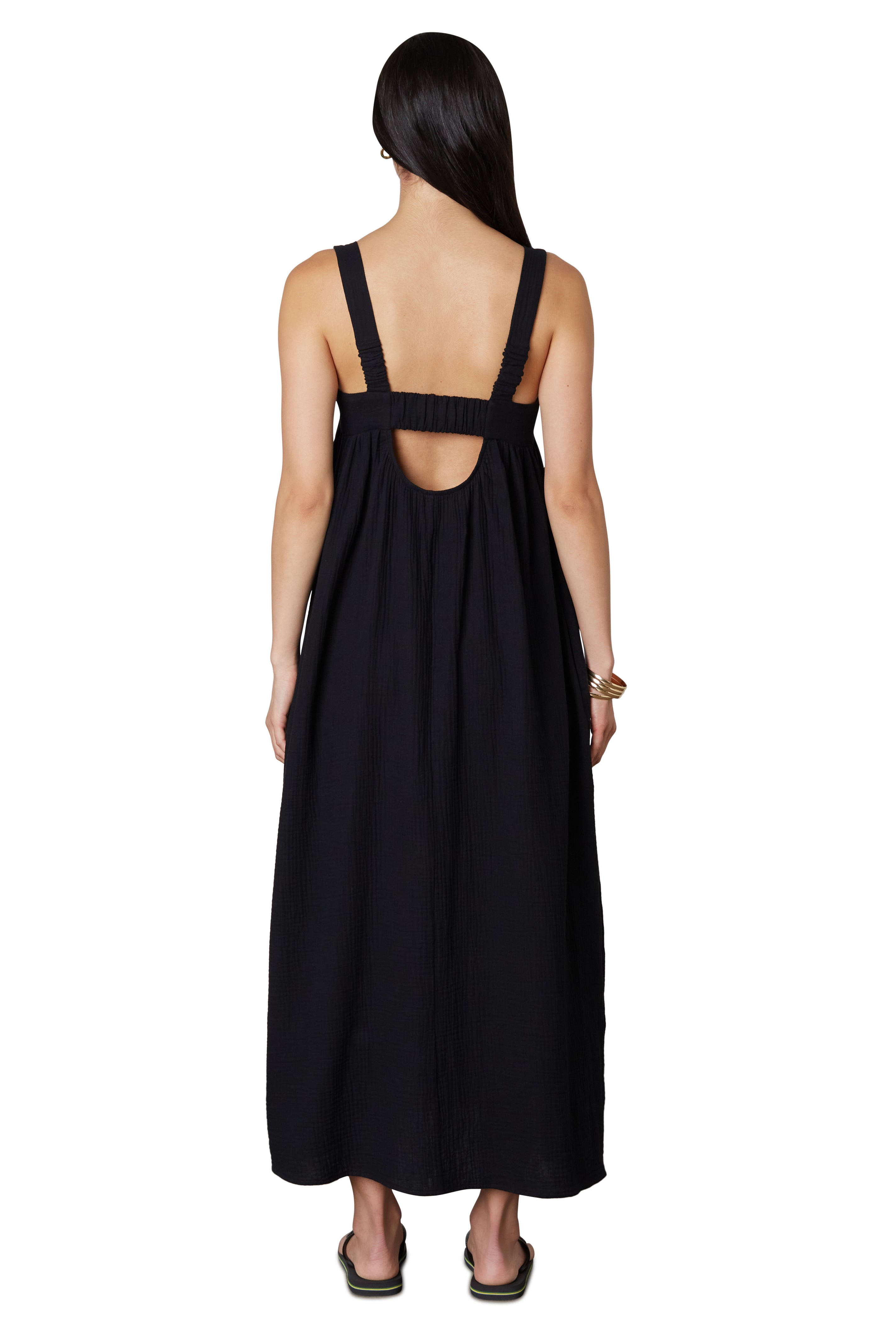 Marco Dress in Black Back