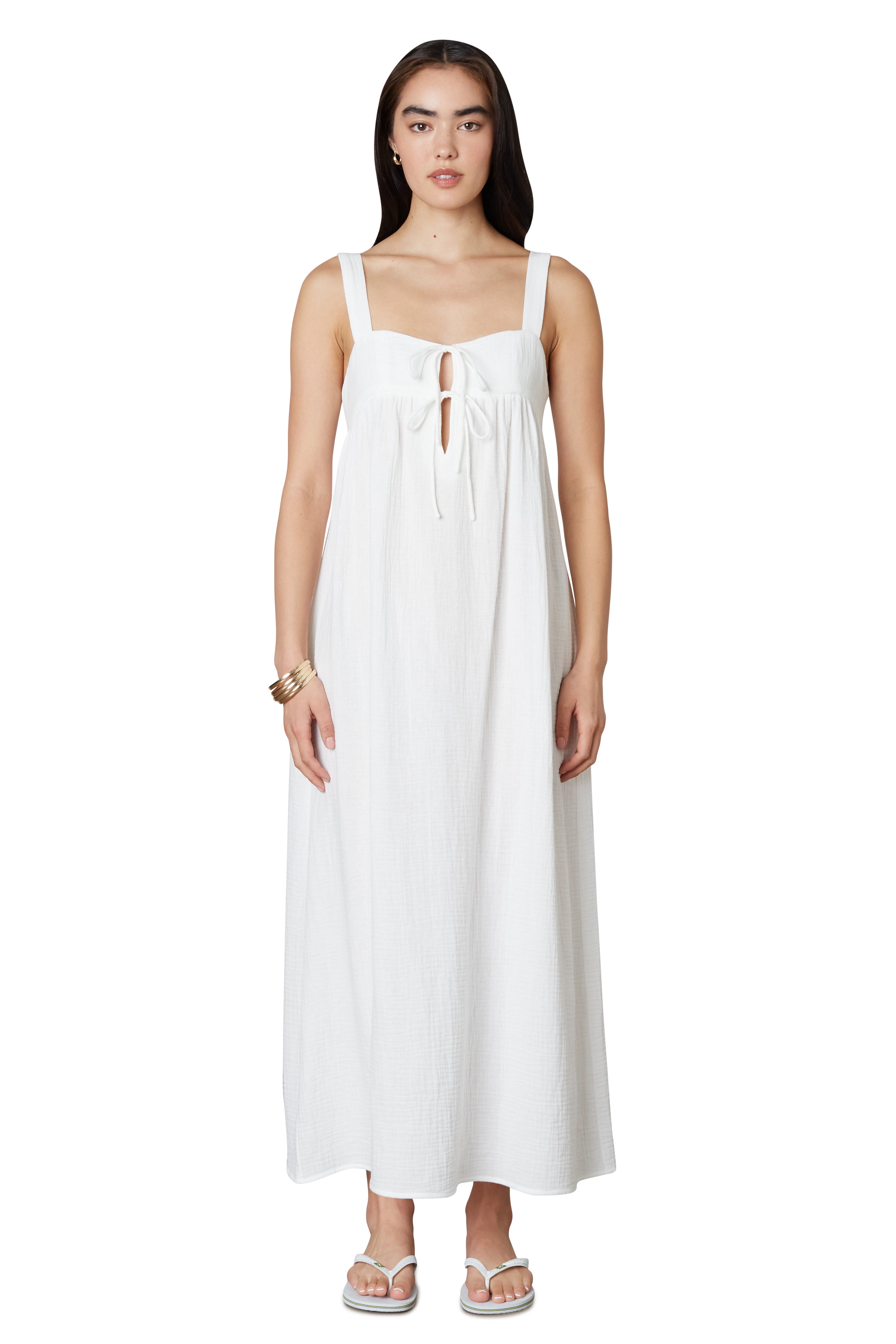 Marco Dress in White Front