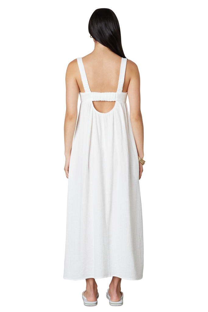 Marco Dress in White Back