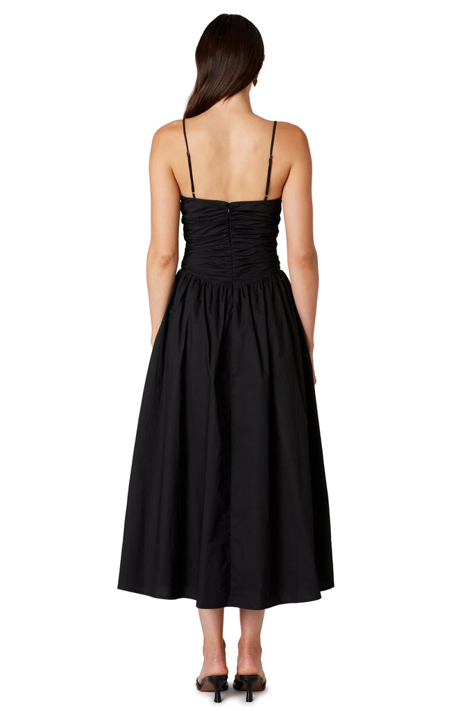 Armand Dress in black back view