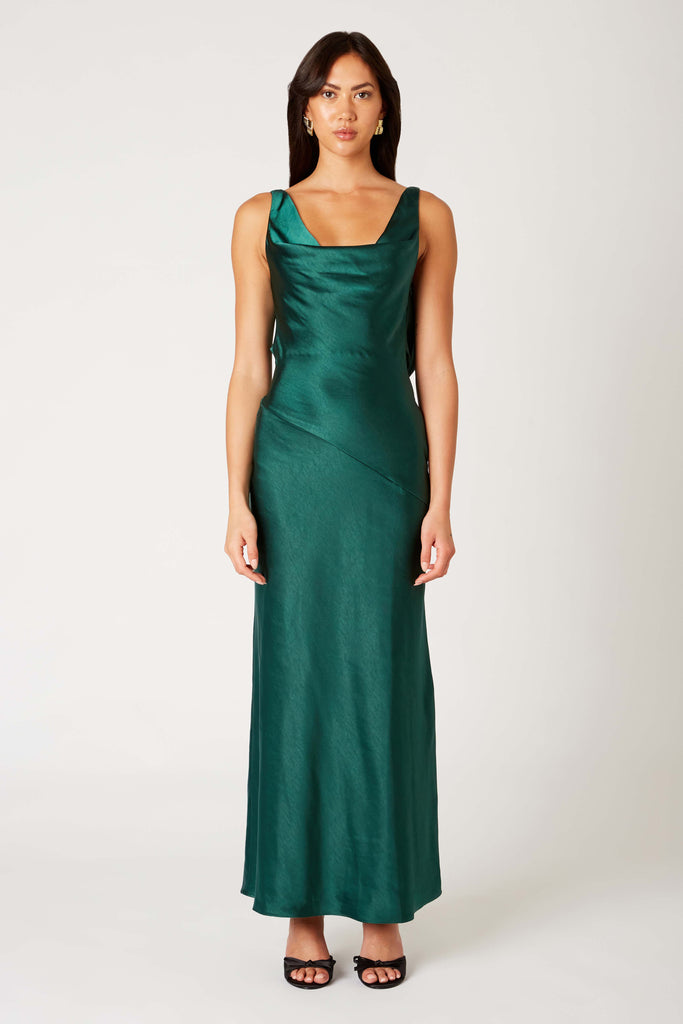 Fiora Dress in fir front view