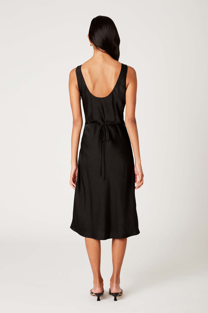 Bradshaw Dress in black back view