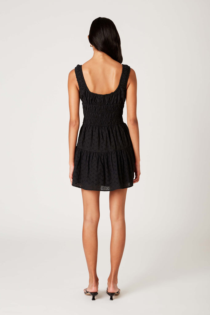 Salt Dress in black back view