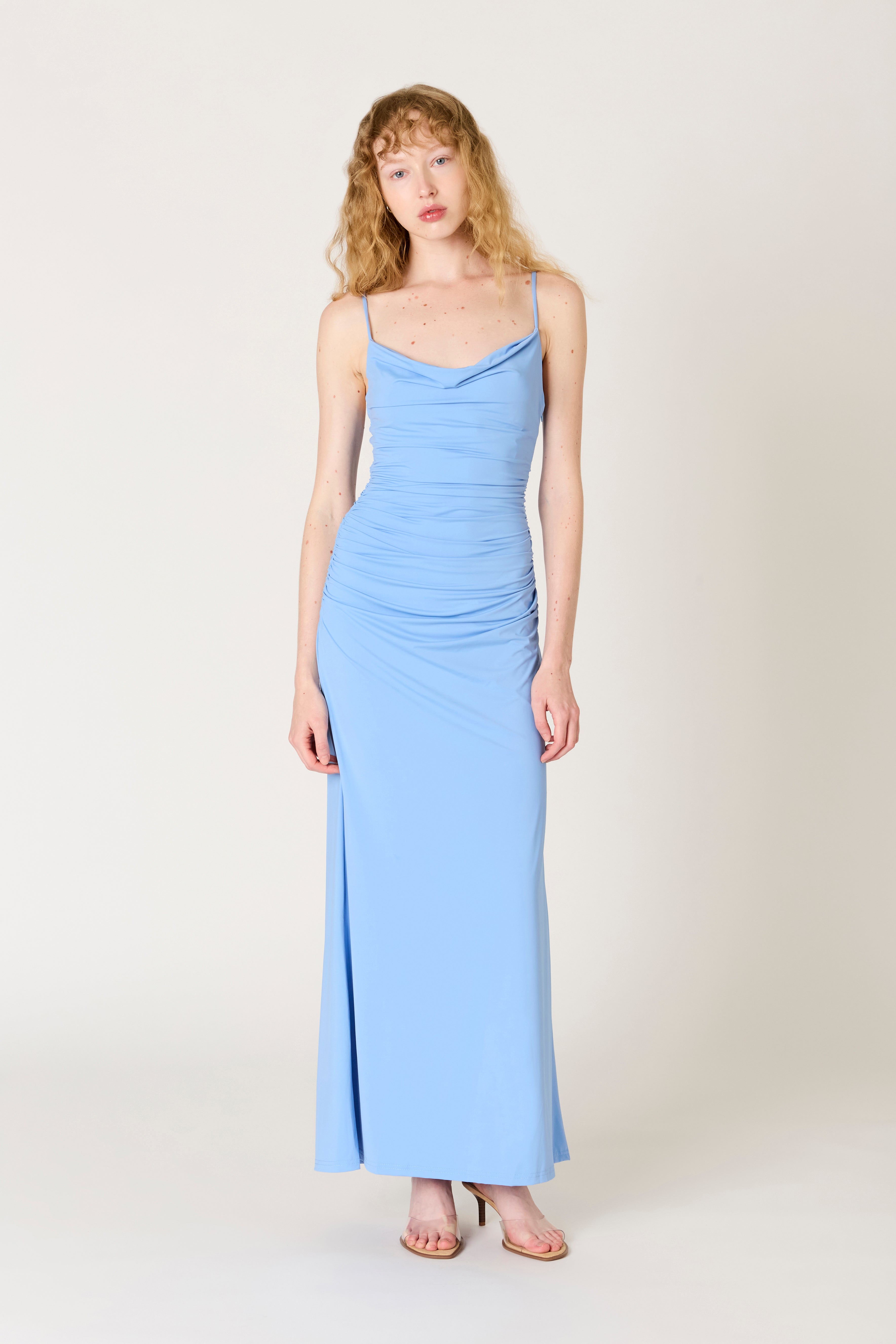 Ina Dress in lake front view