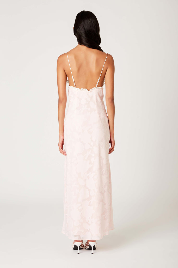 Camille Dress in blush back view