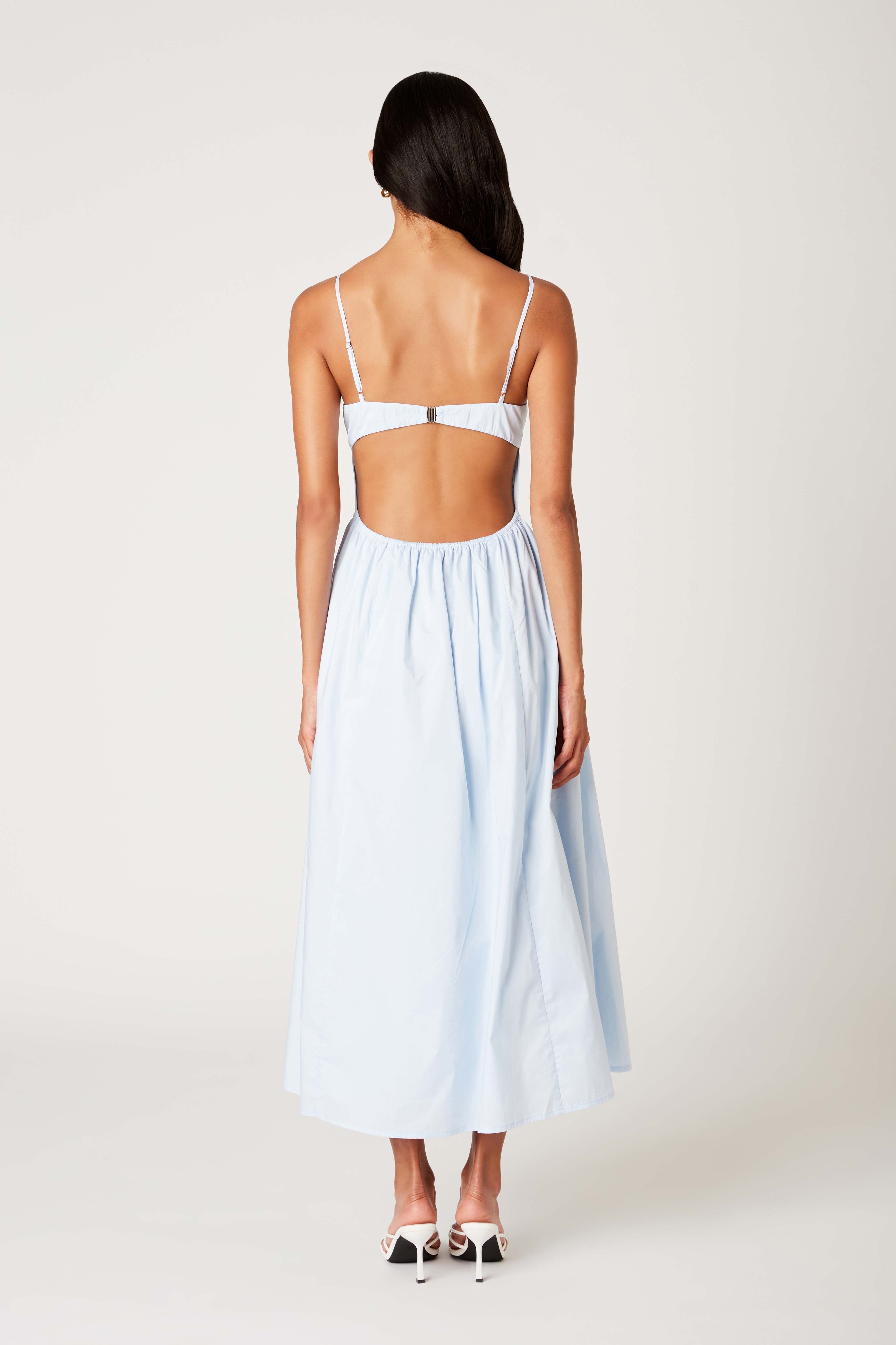 Alice Dress in sky back view