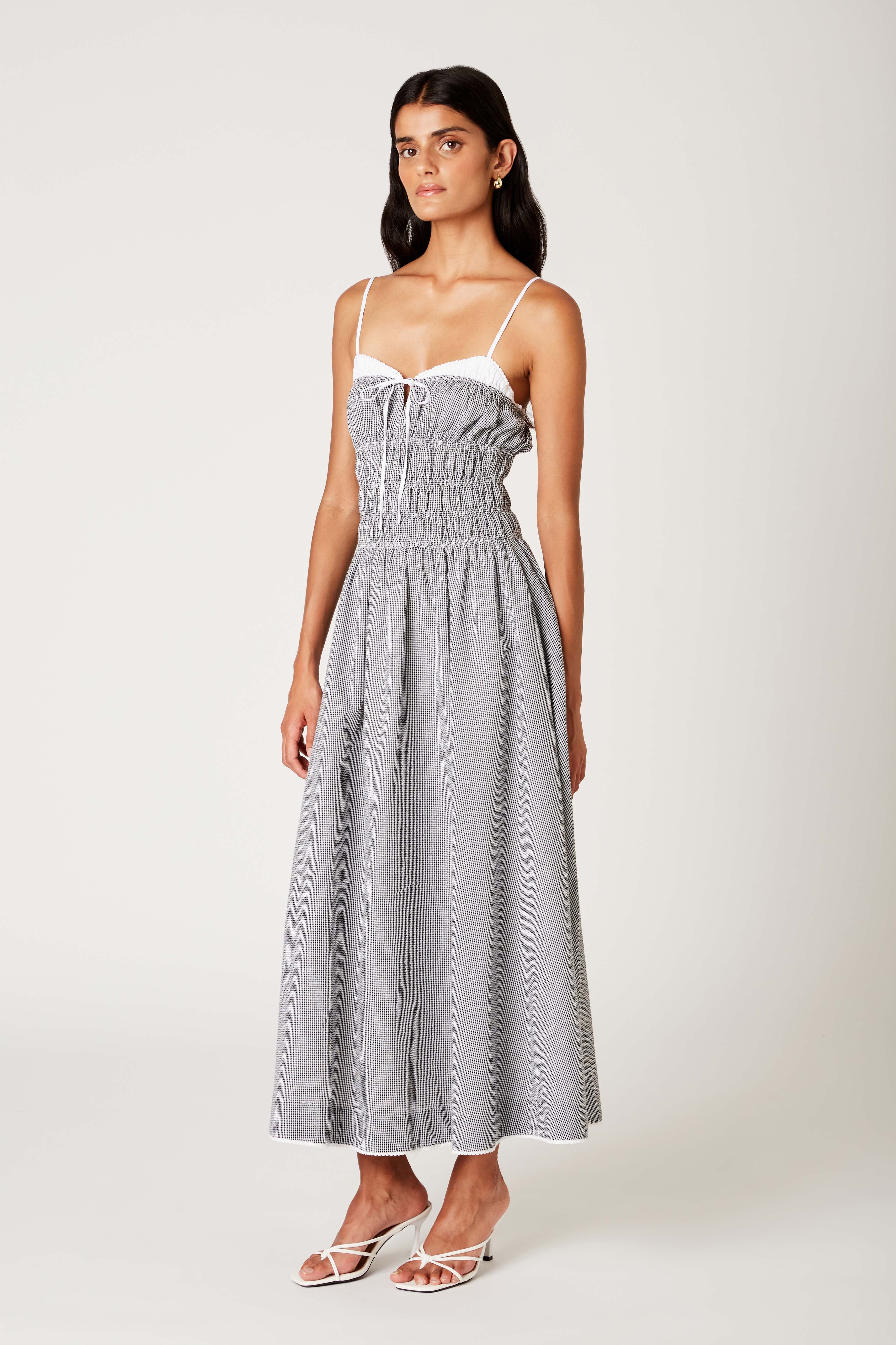 Thomas Dress in black side view