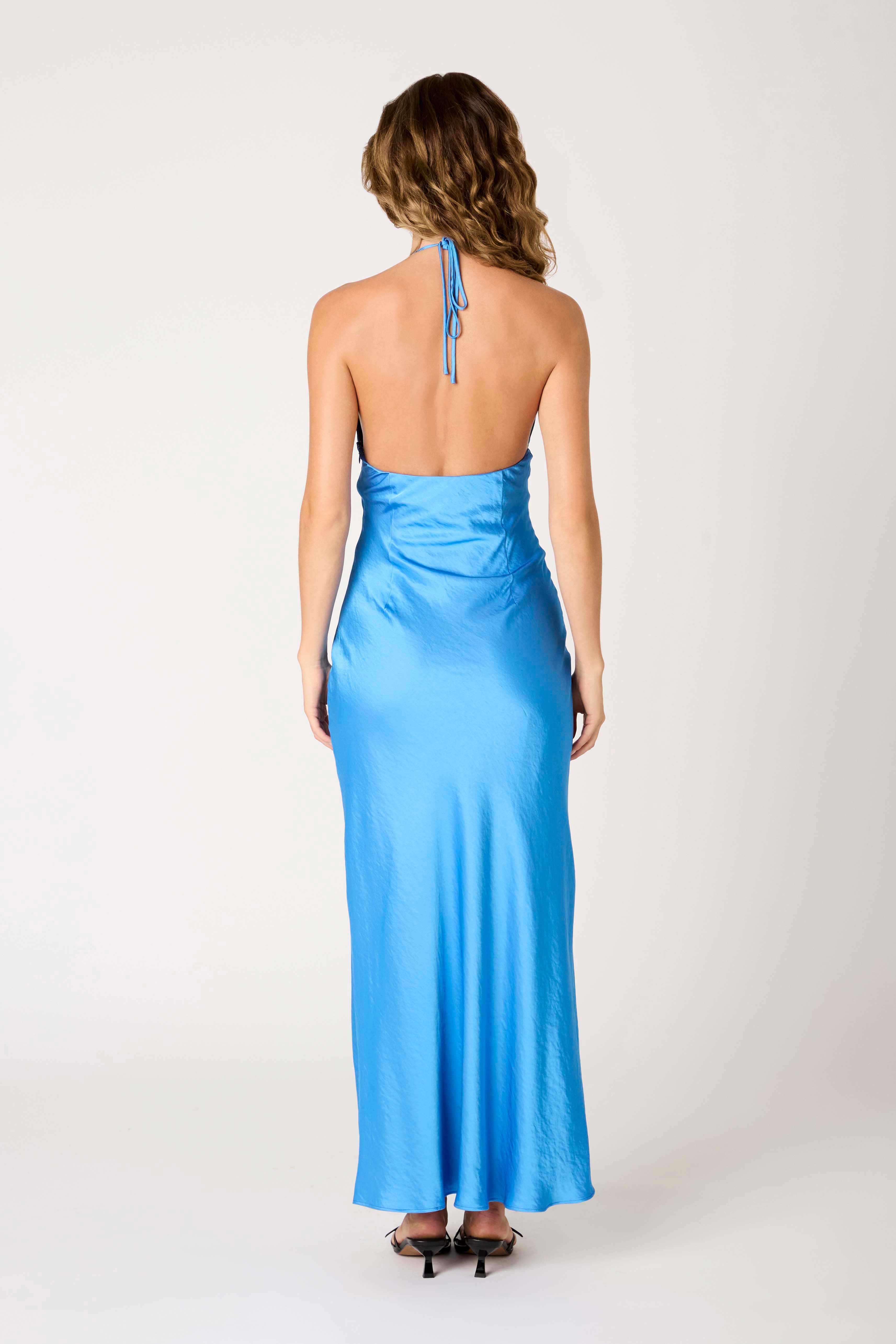 nia satin maxi dress NIA South Moon Under