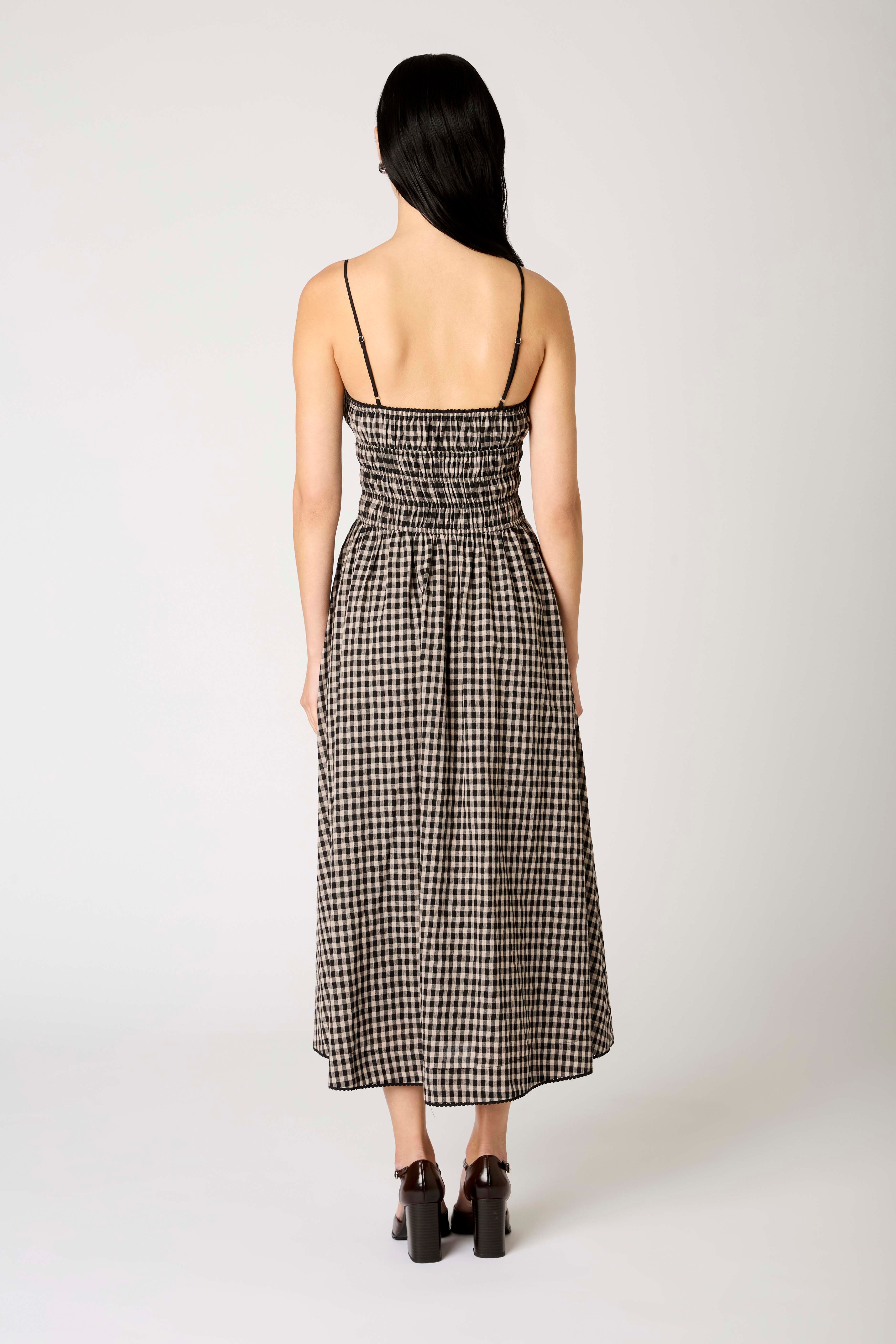 Thomas Dress in Oat back view