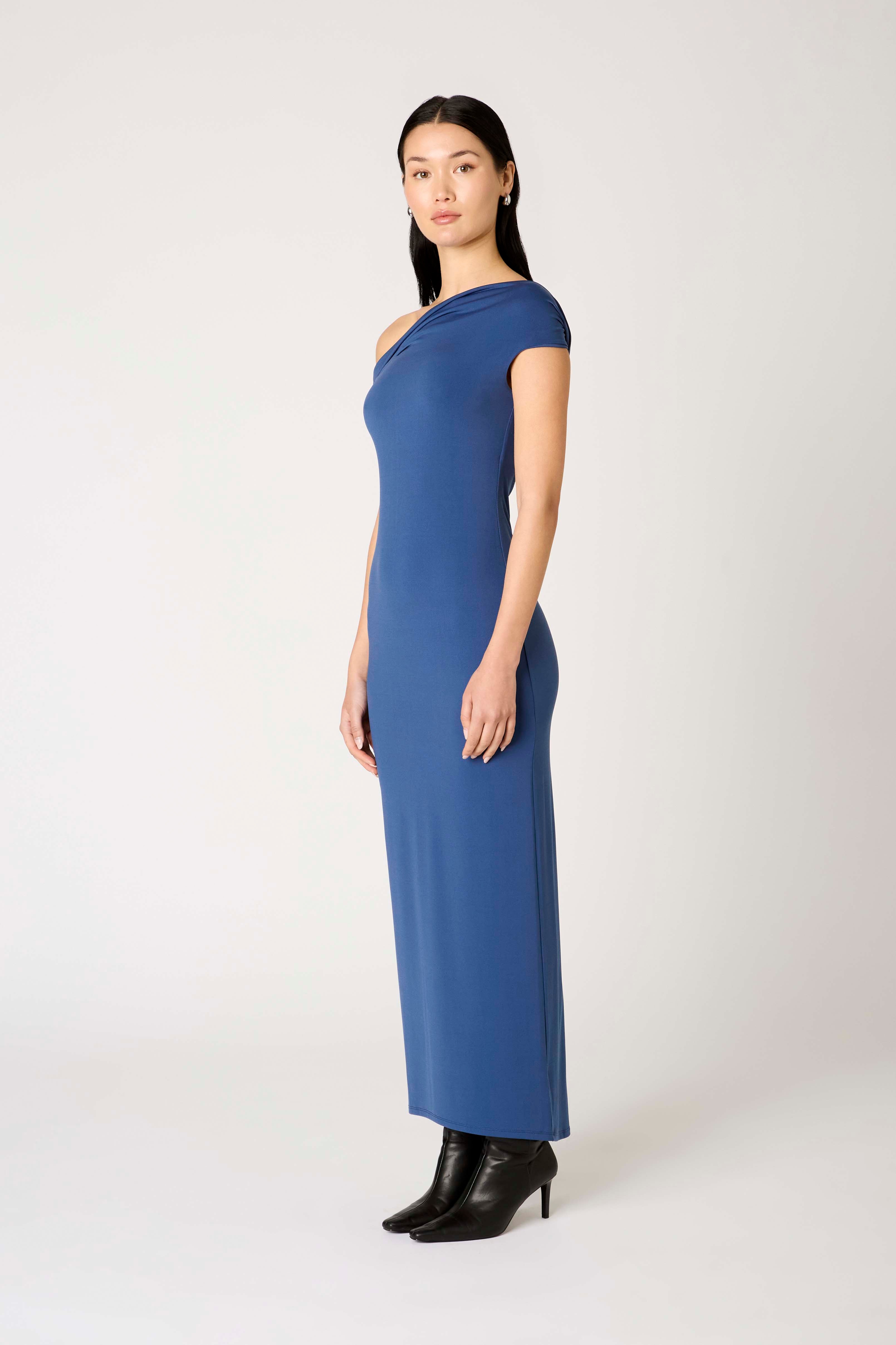 Clara Dress in dusk side view