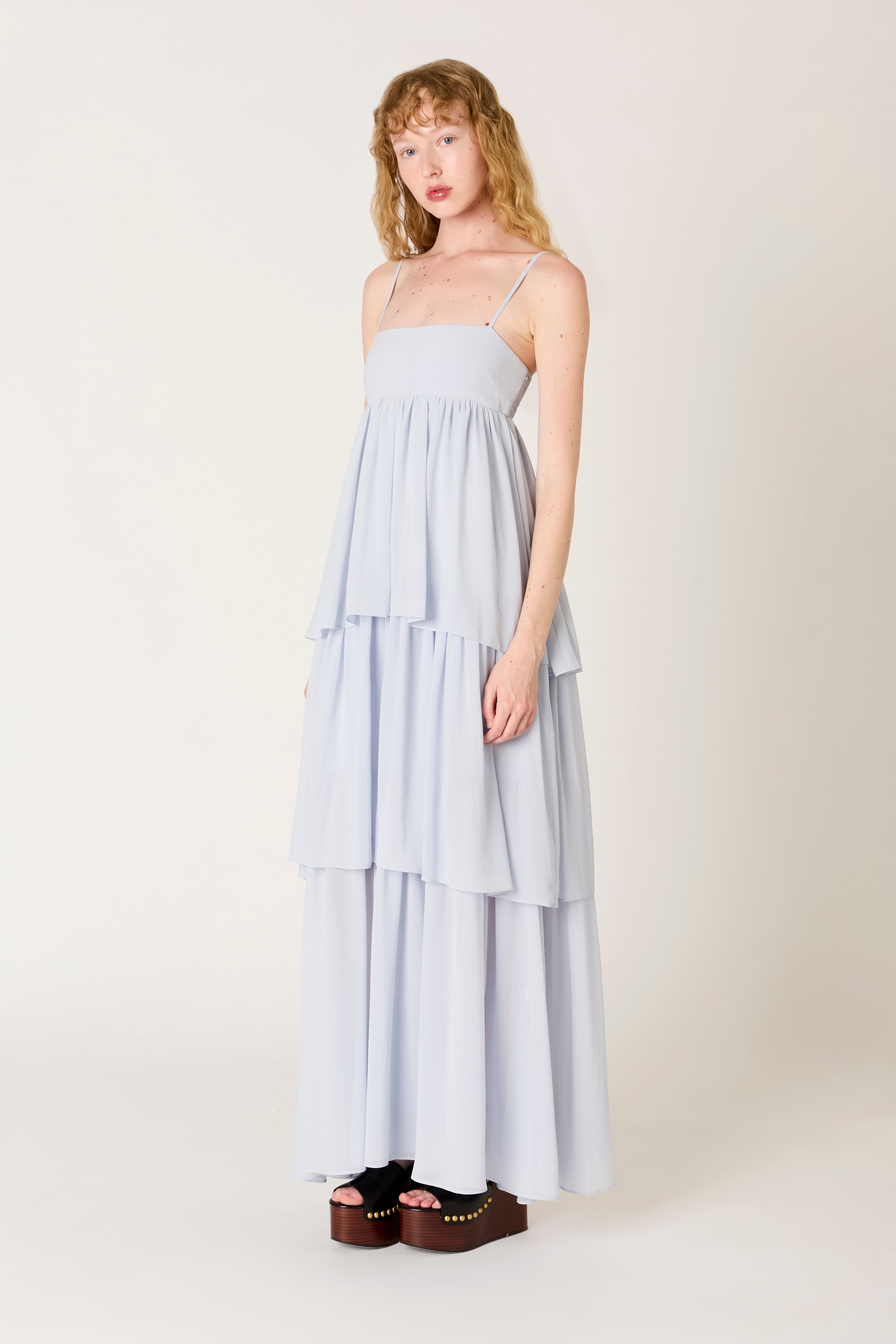 Soria Dress in air side view