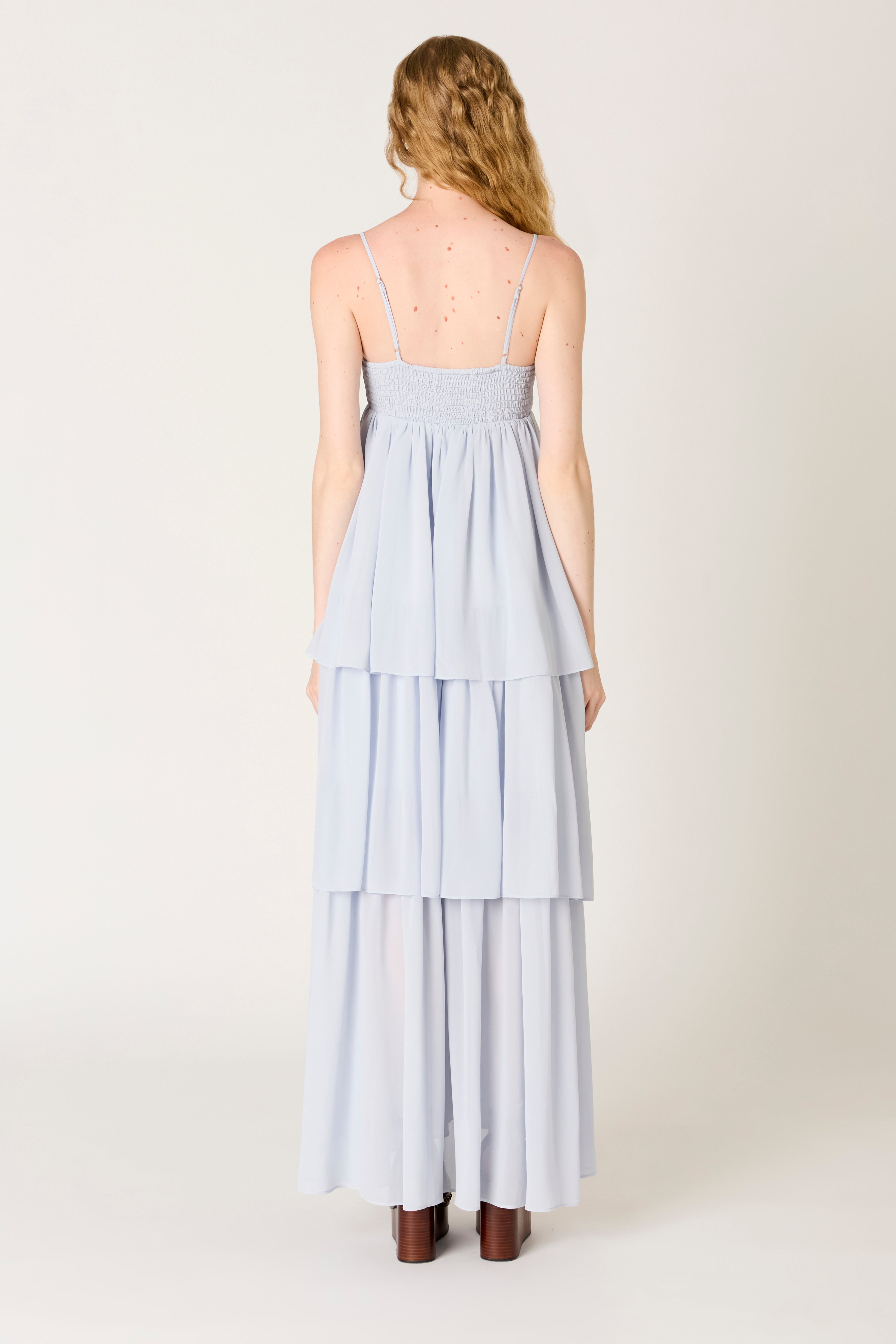 Soria Dress in air back view