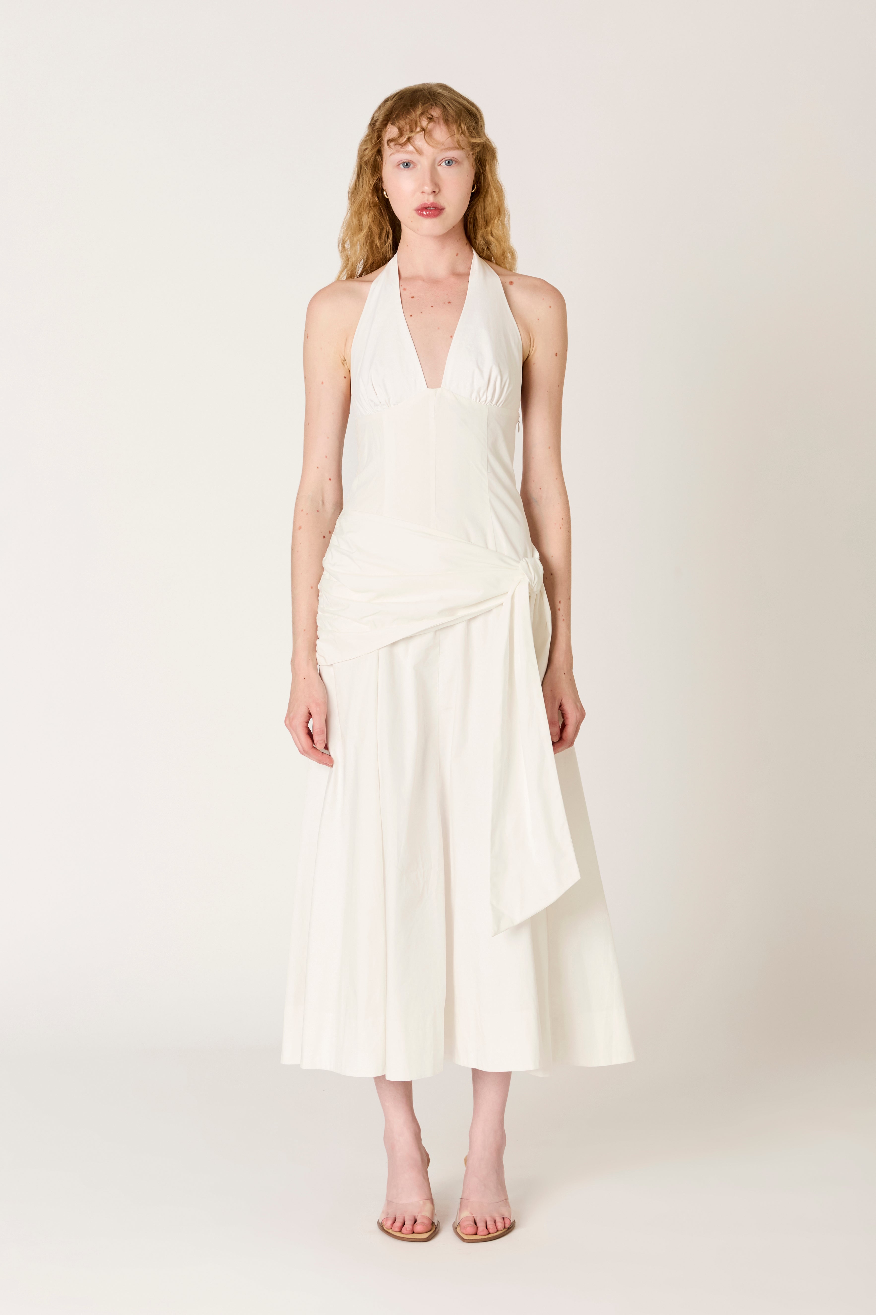極美品◎ANDMARYアンドマリー leila body dress white Cádiz Dress – NIA