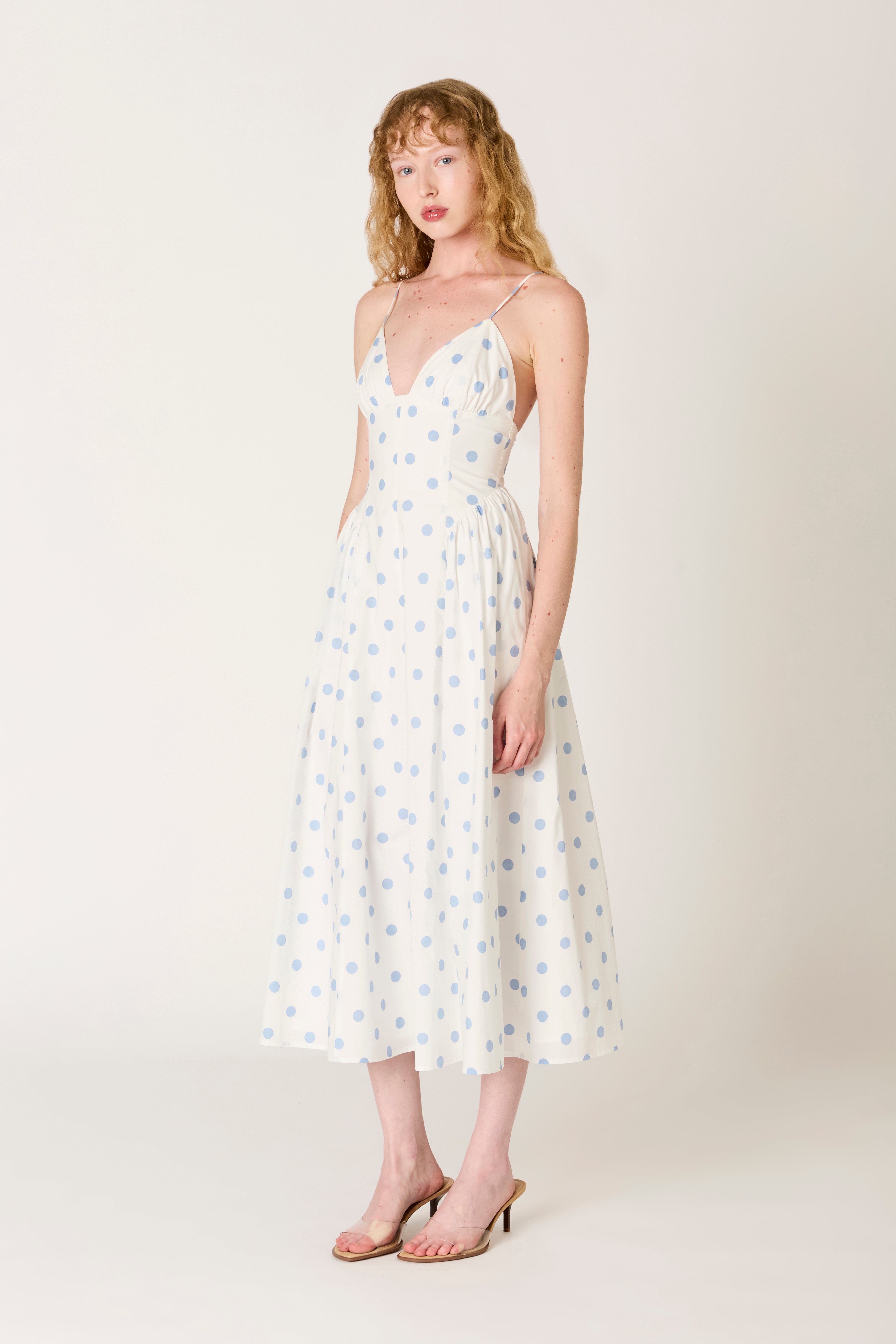 Sydney Dress in sky side view