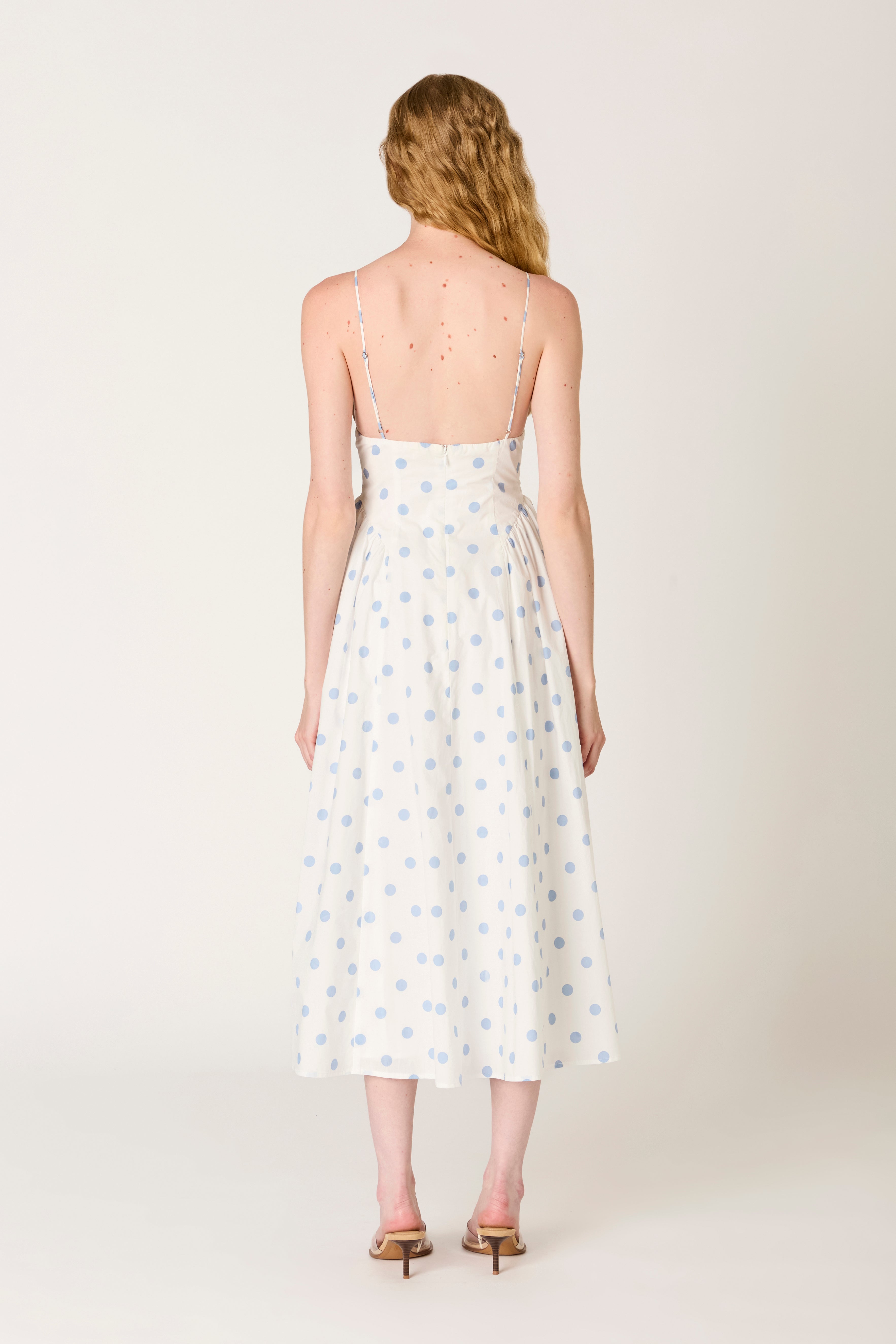 Sydney Dress in sky back view