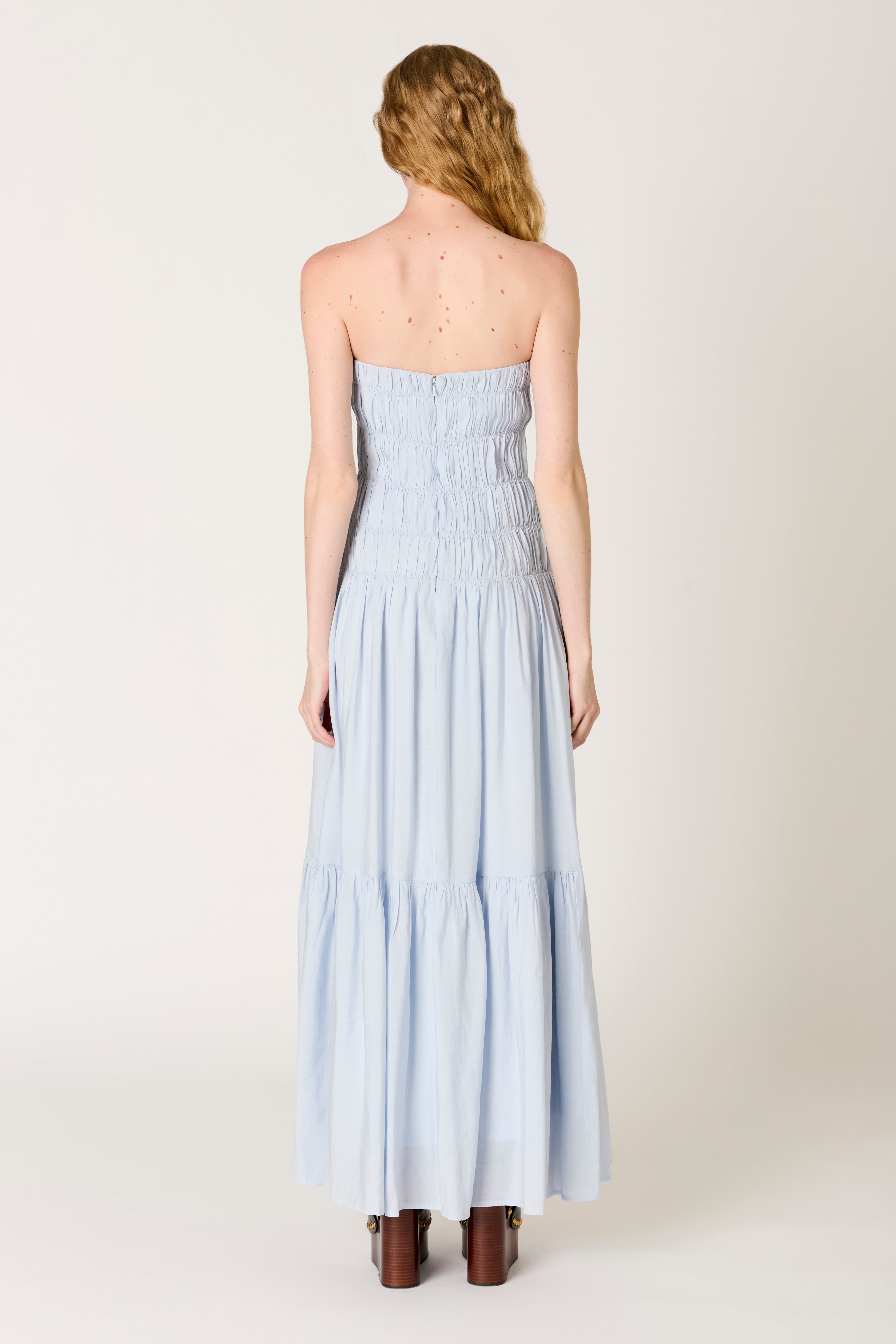 Rocío Dress in air back view