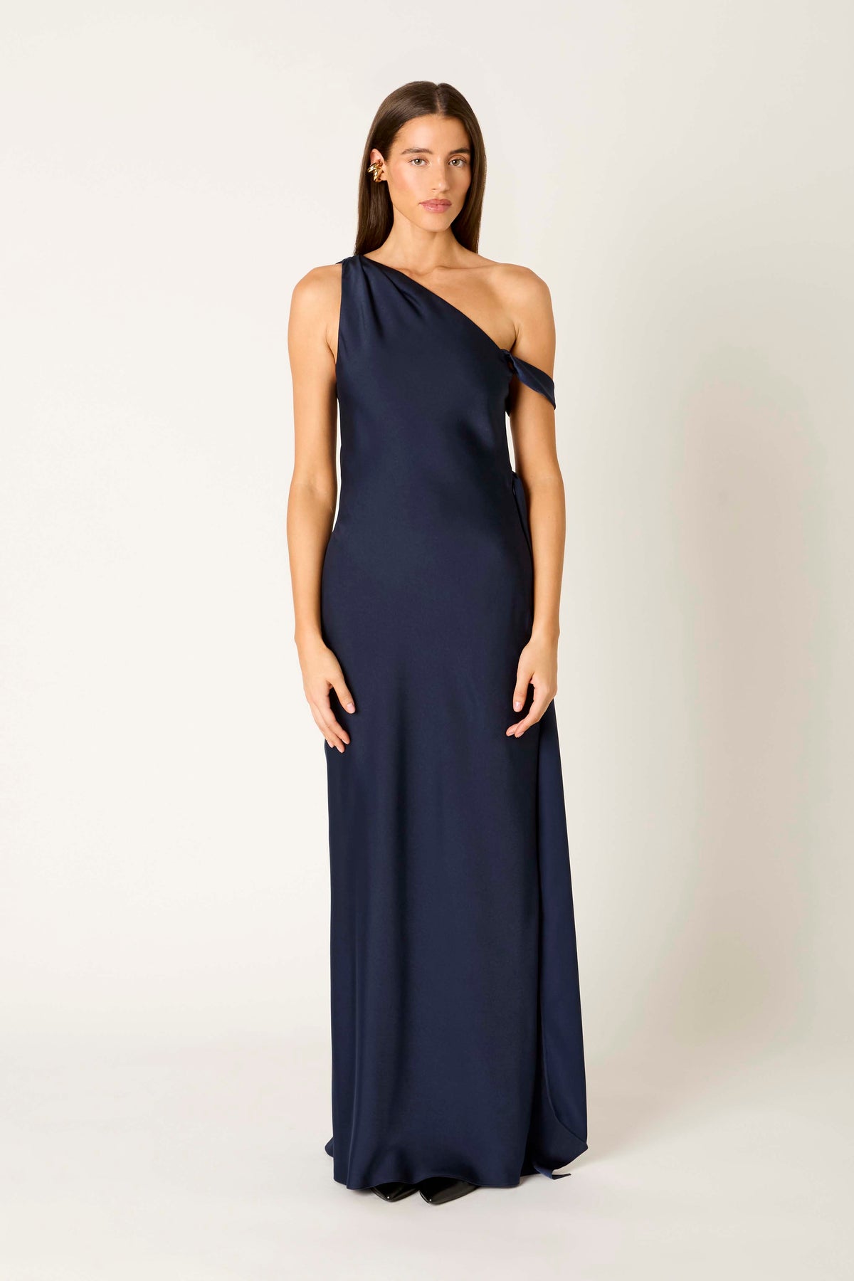 Star Crossed Dress in midnight front view