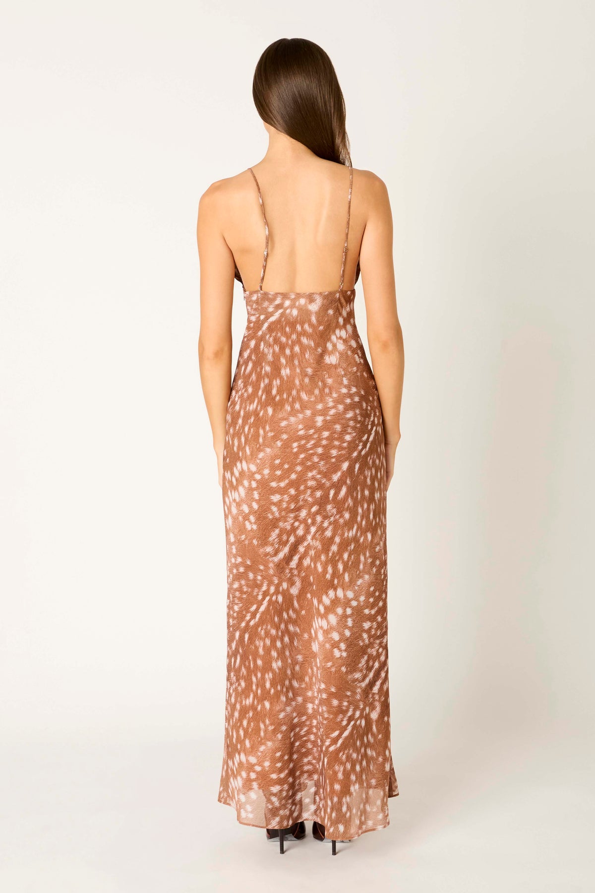 Hawthorn Dress in bambi back view