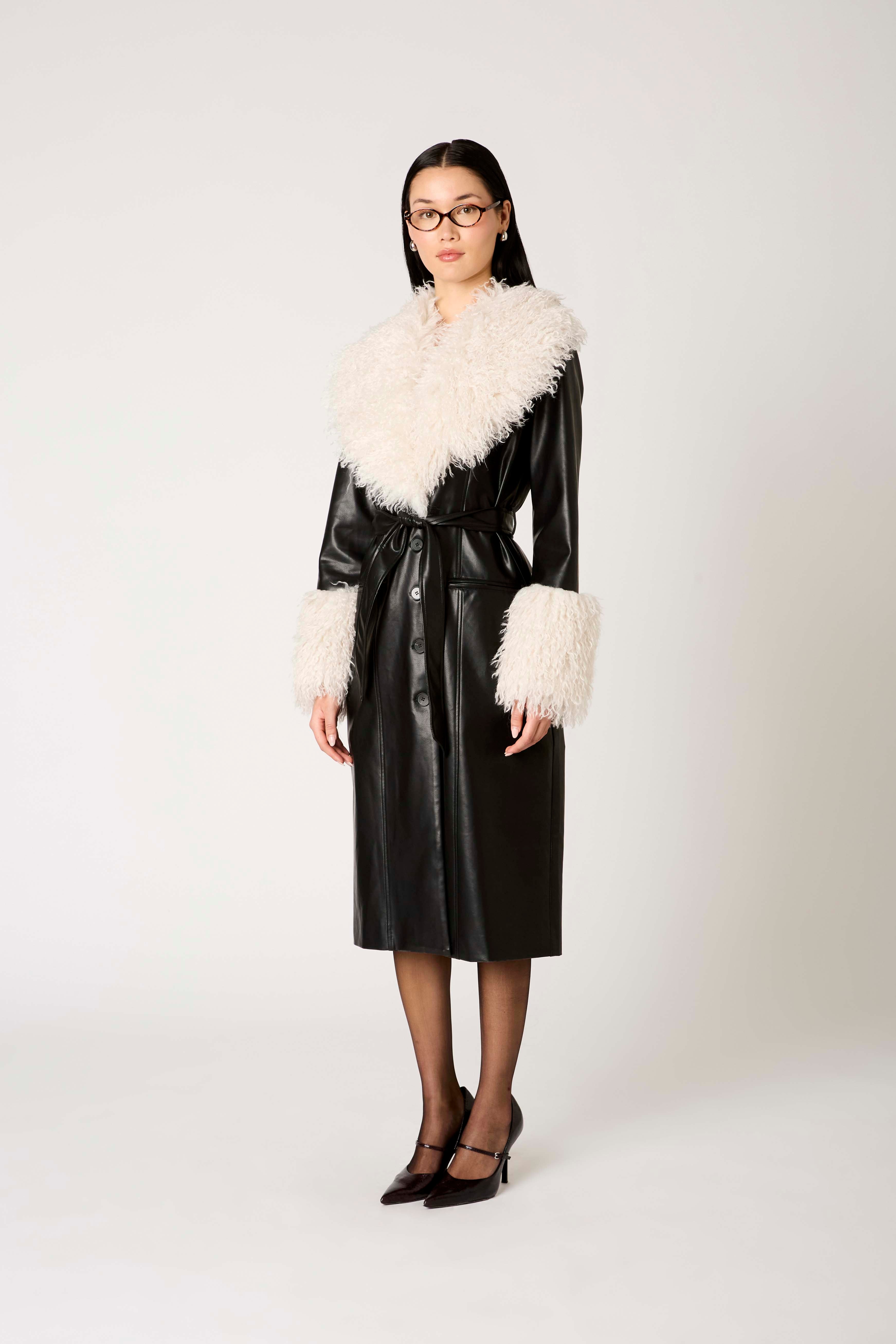 Orla Jacket in black side view
