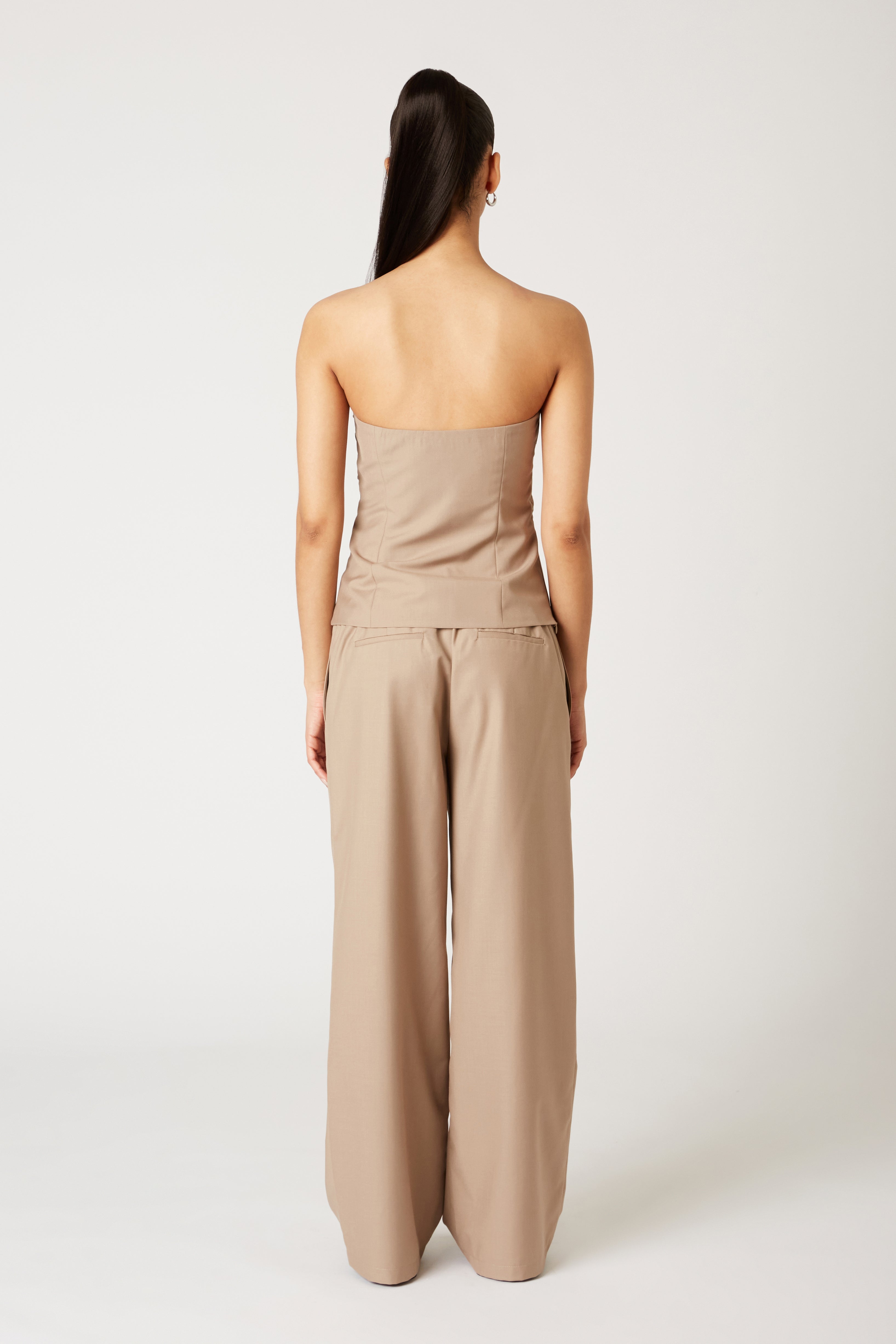 Lacey Pant in dune back view
