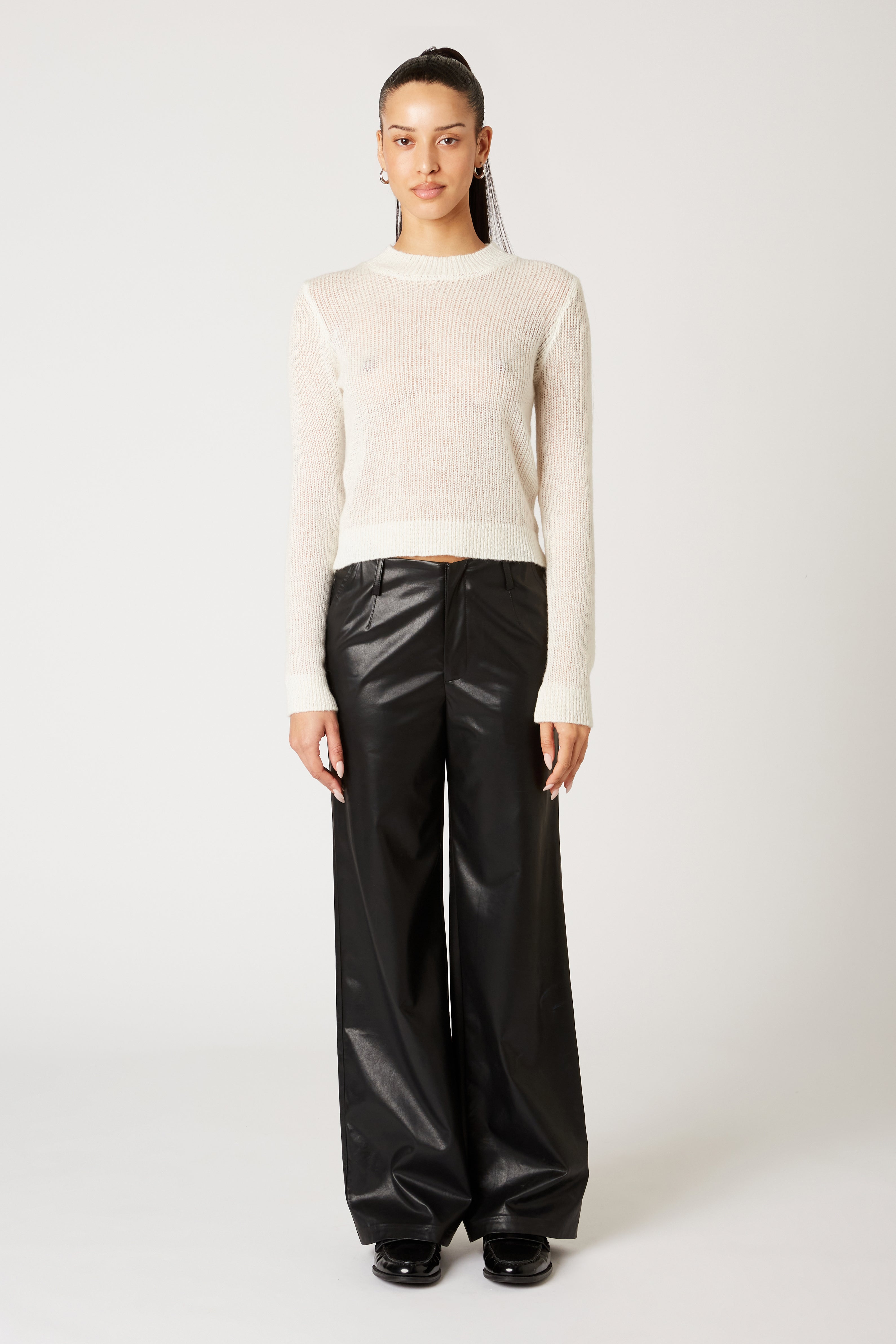 James Pant in black front view