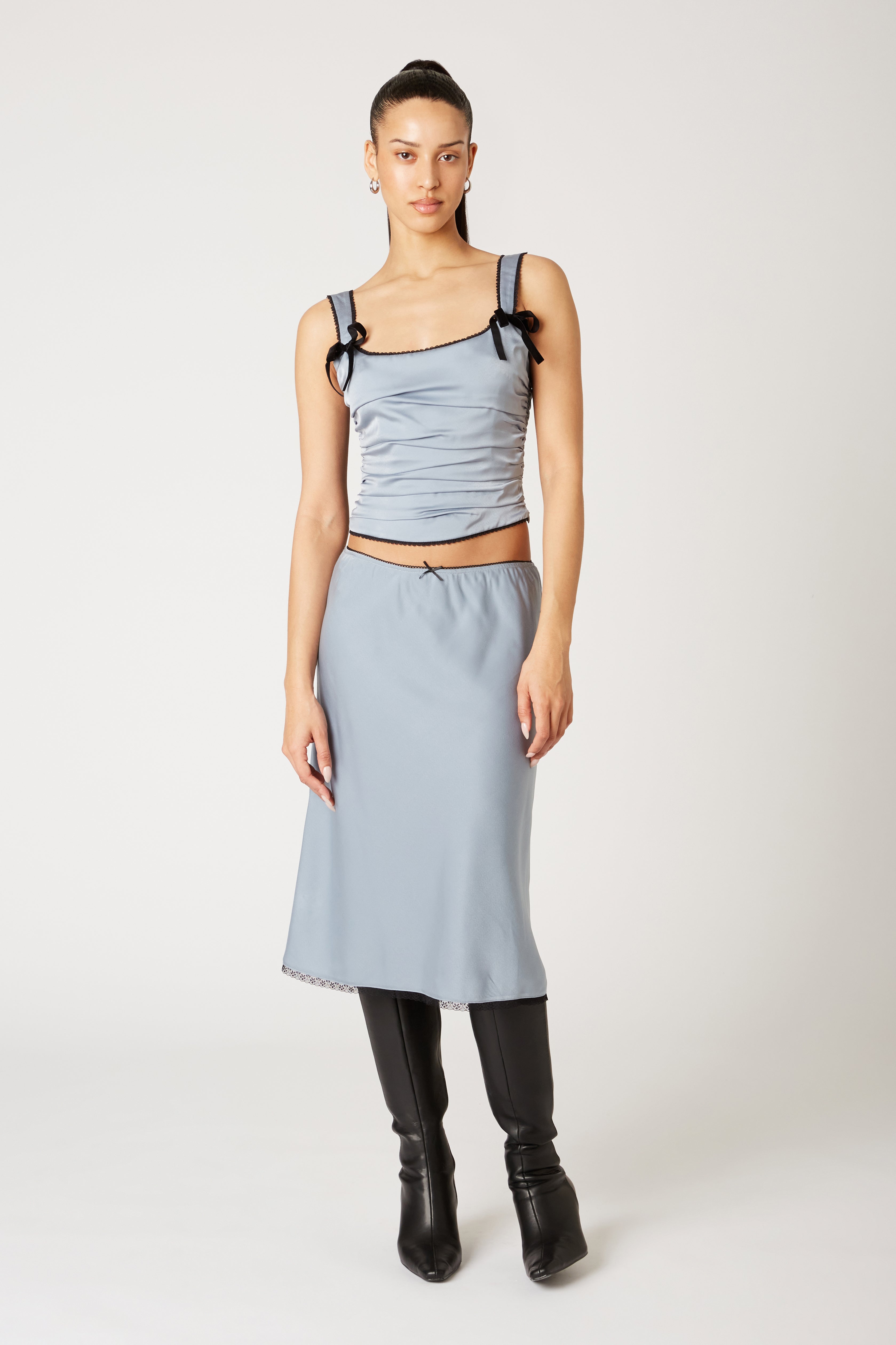 【新品タグ付き】eunoia kate flare skirt Msize Quinn Skirt – NIA