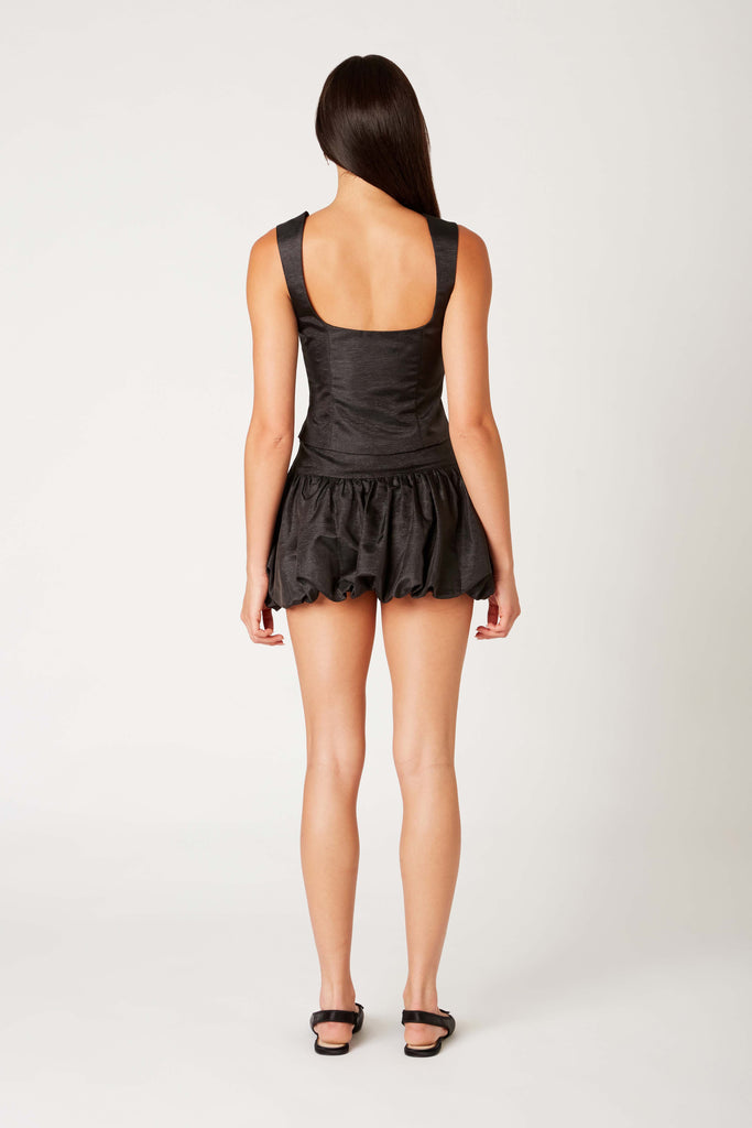 Janelle Skirt in black back view