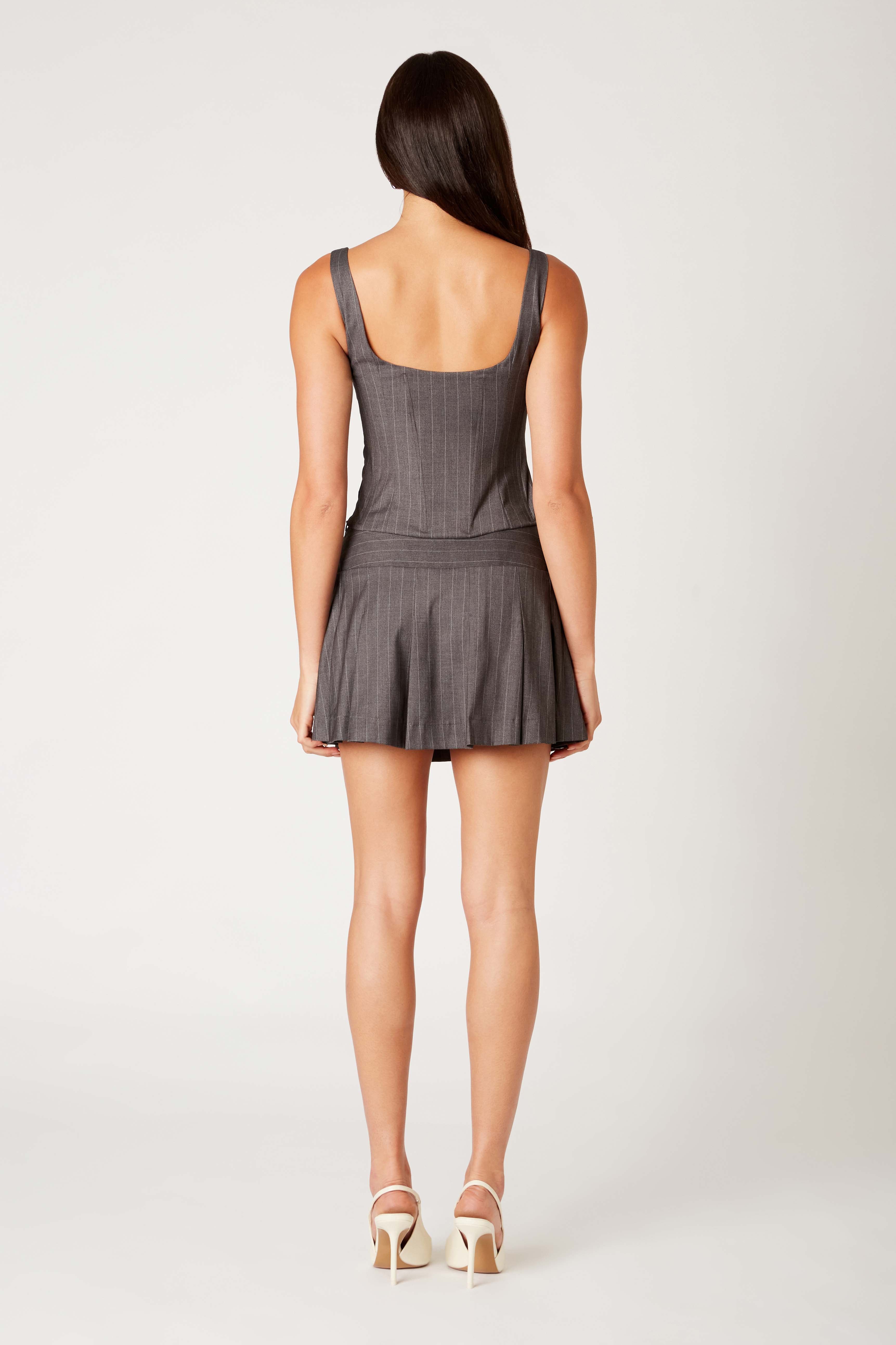 Maria Skort in grey back view