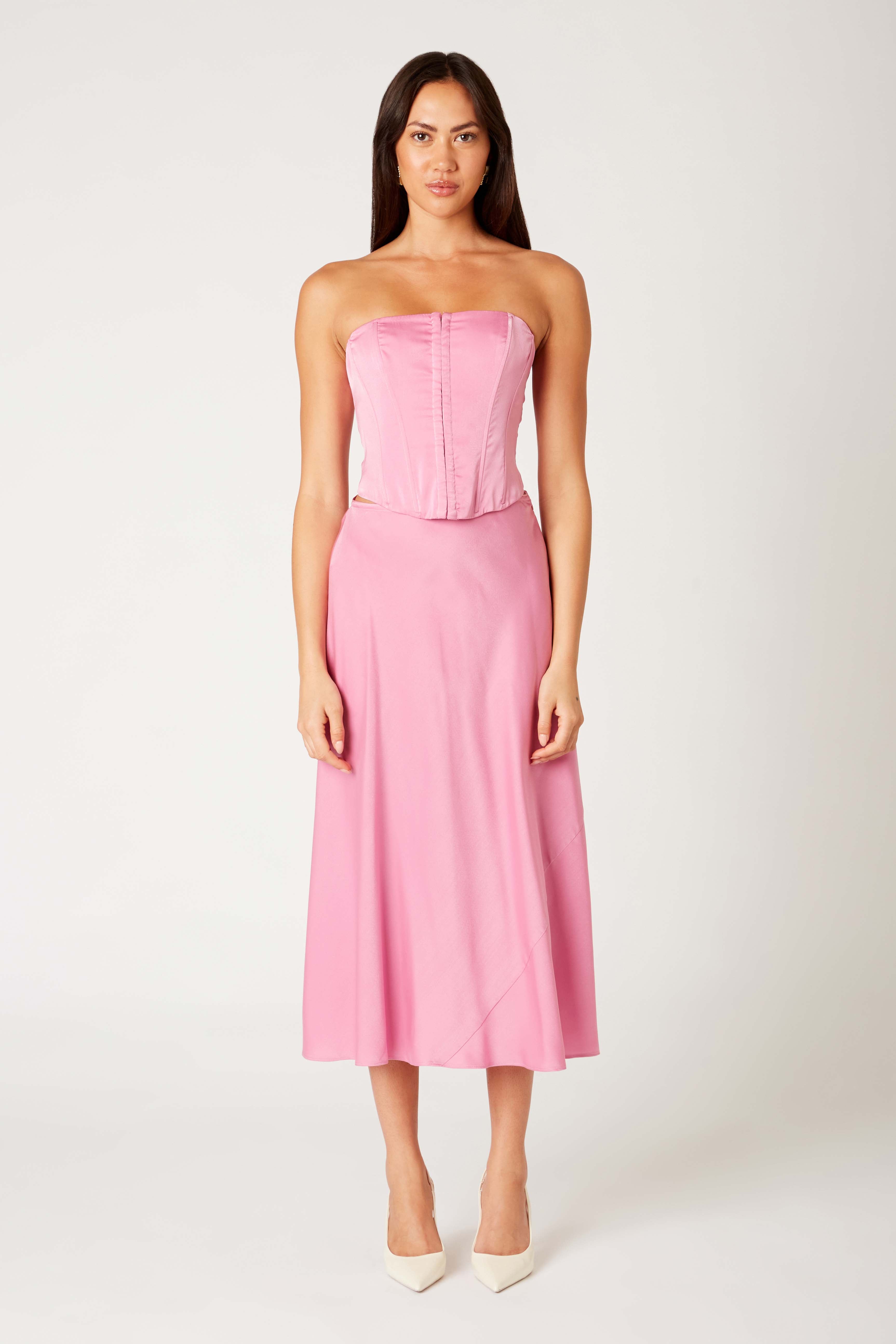 Penny Skirt in peony front view