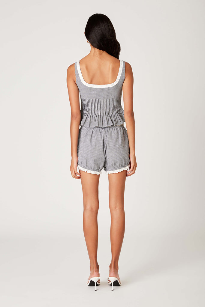 Justine Bloomer Short in black back view