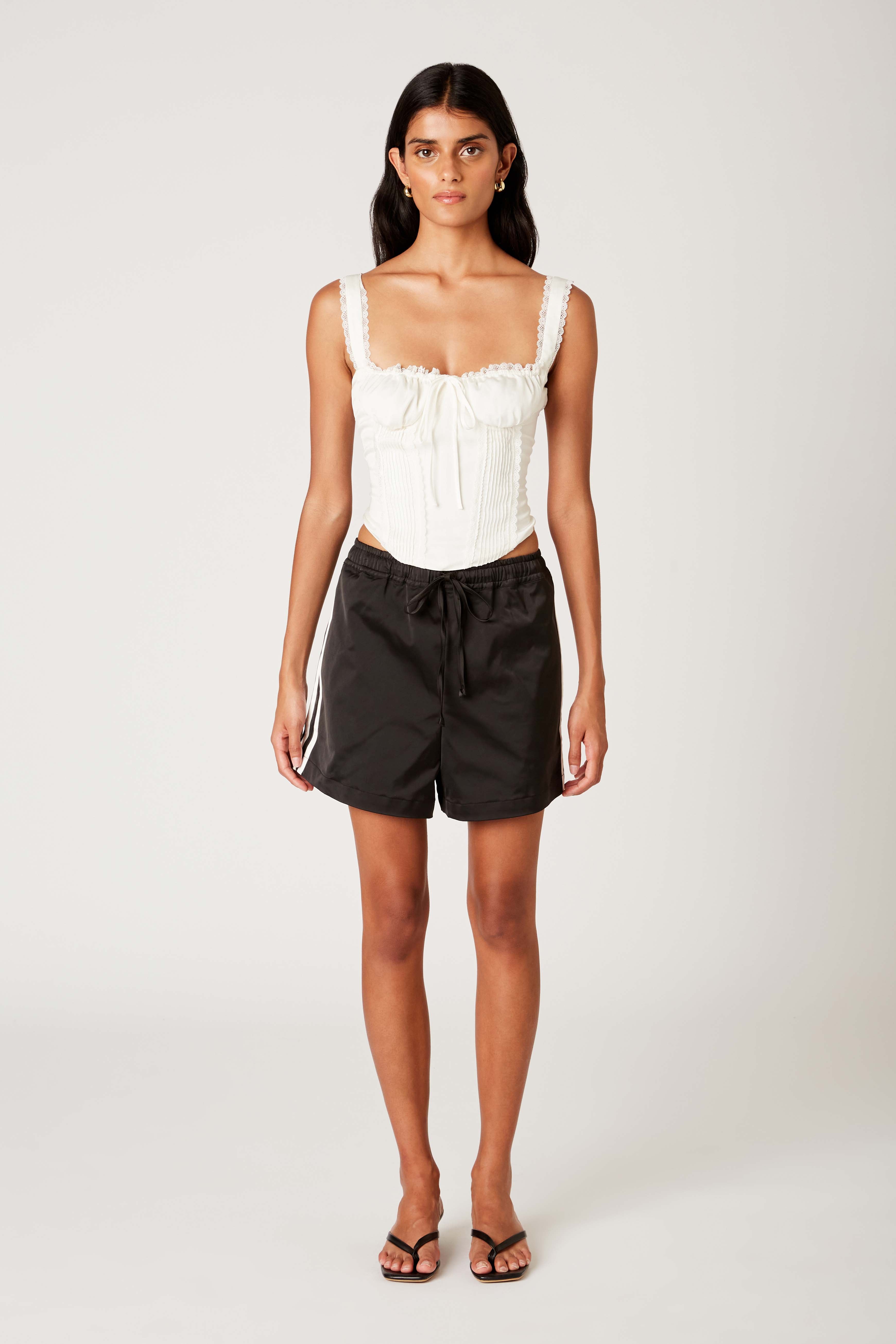 Luis Short in black front view