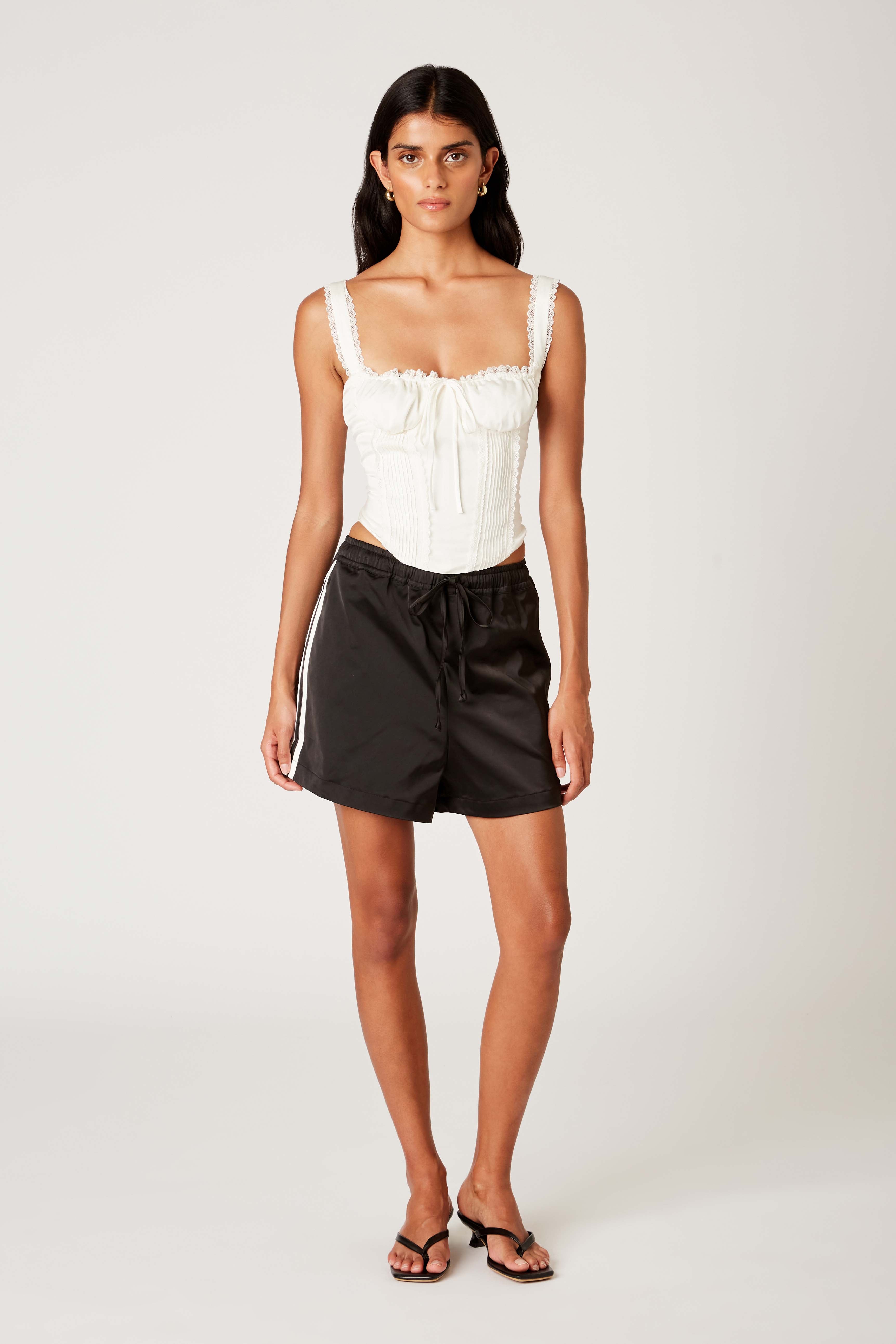 Luis Short in black front view