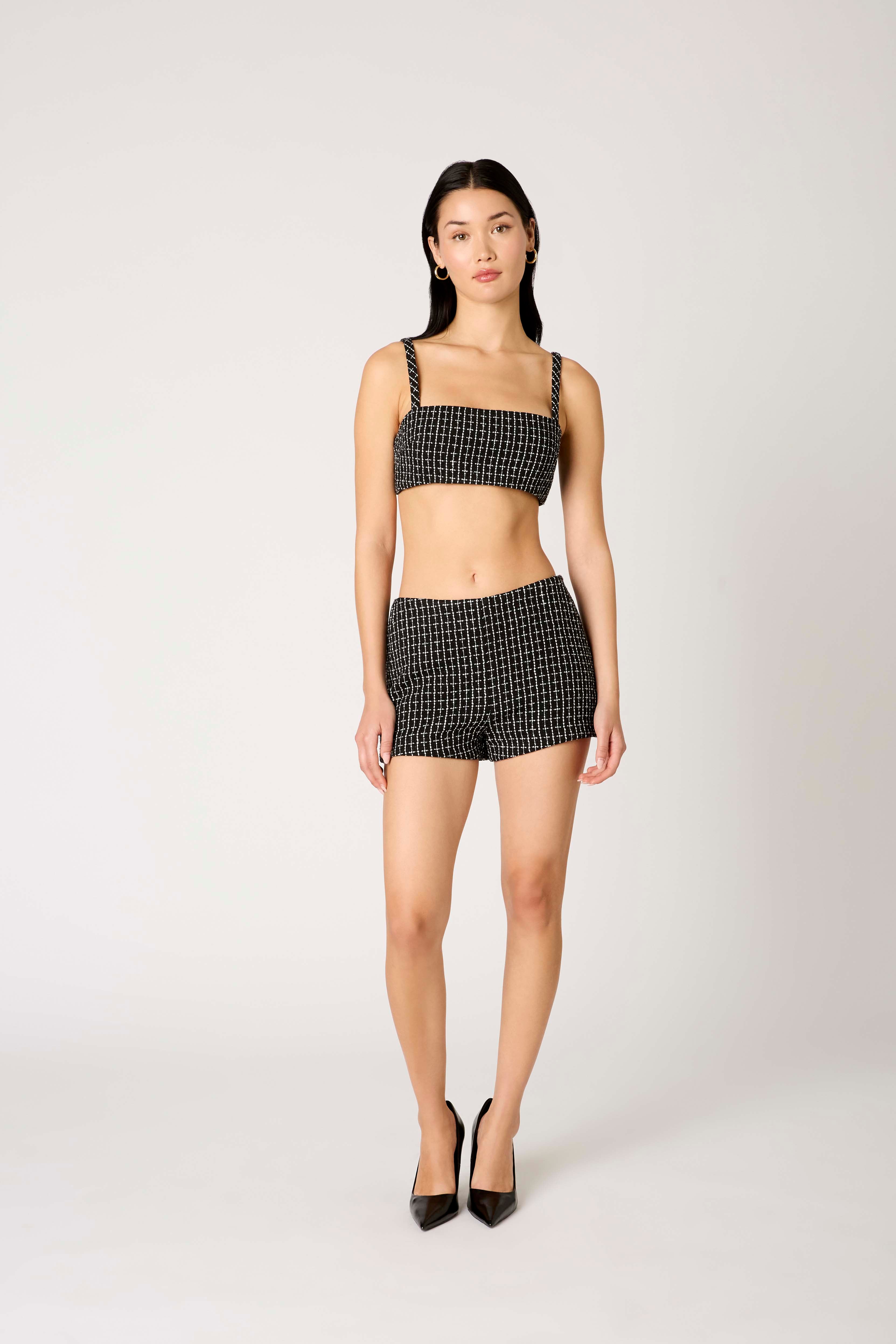 Andre Short in black front view