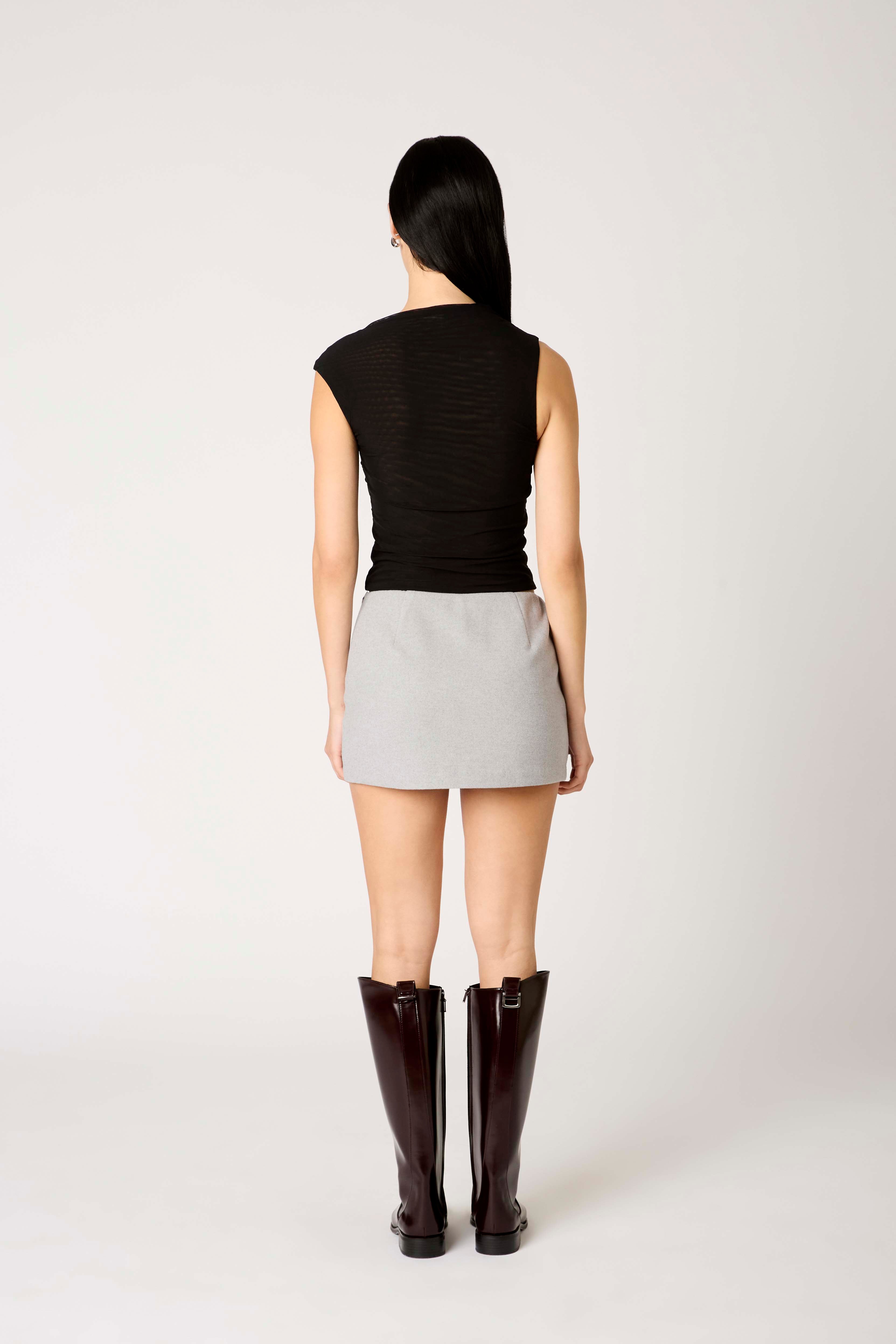 Zella Skort in grey back view