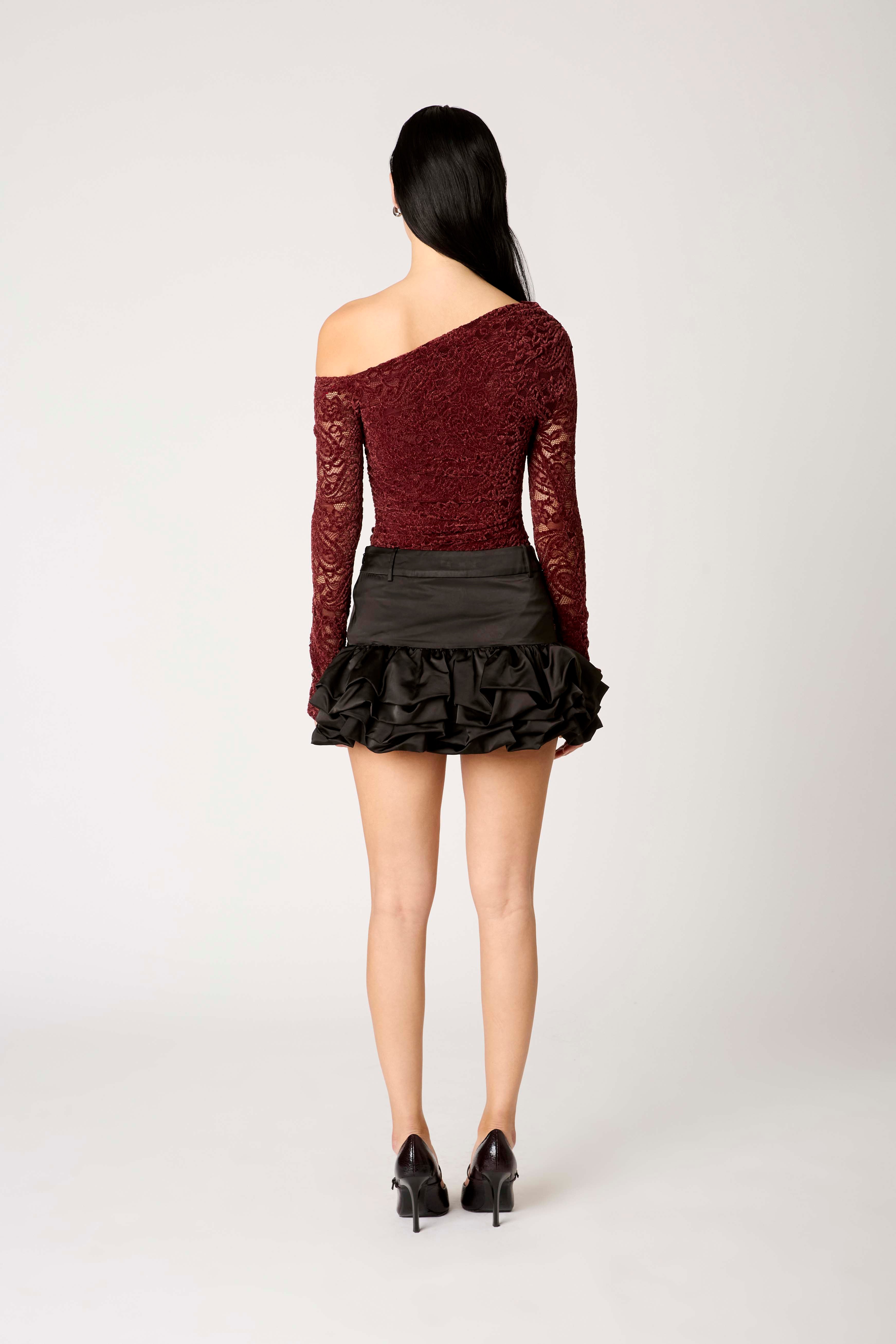 Ines Skirt in black back view