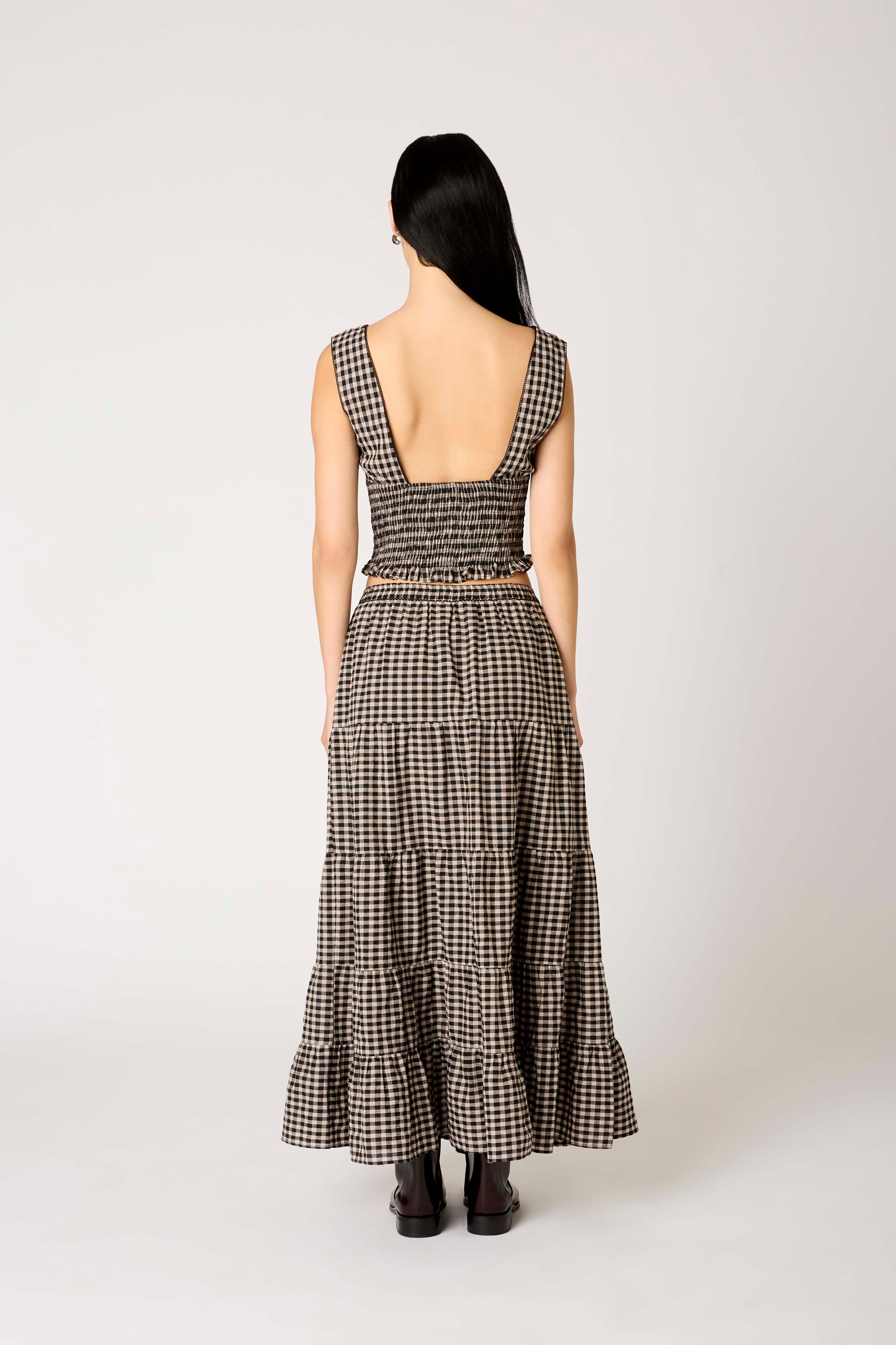 Paloma Skirt in oat back view