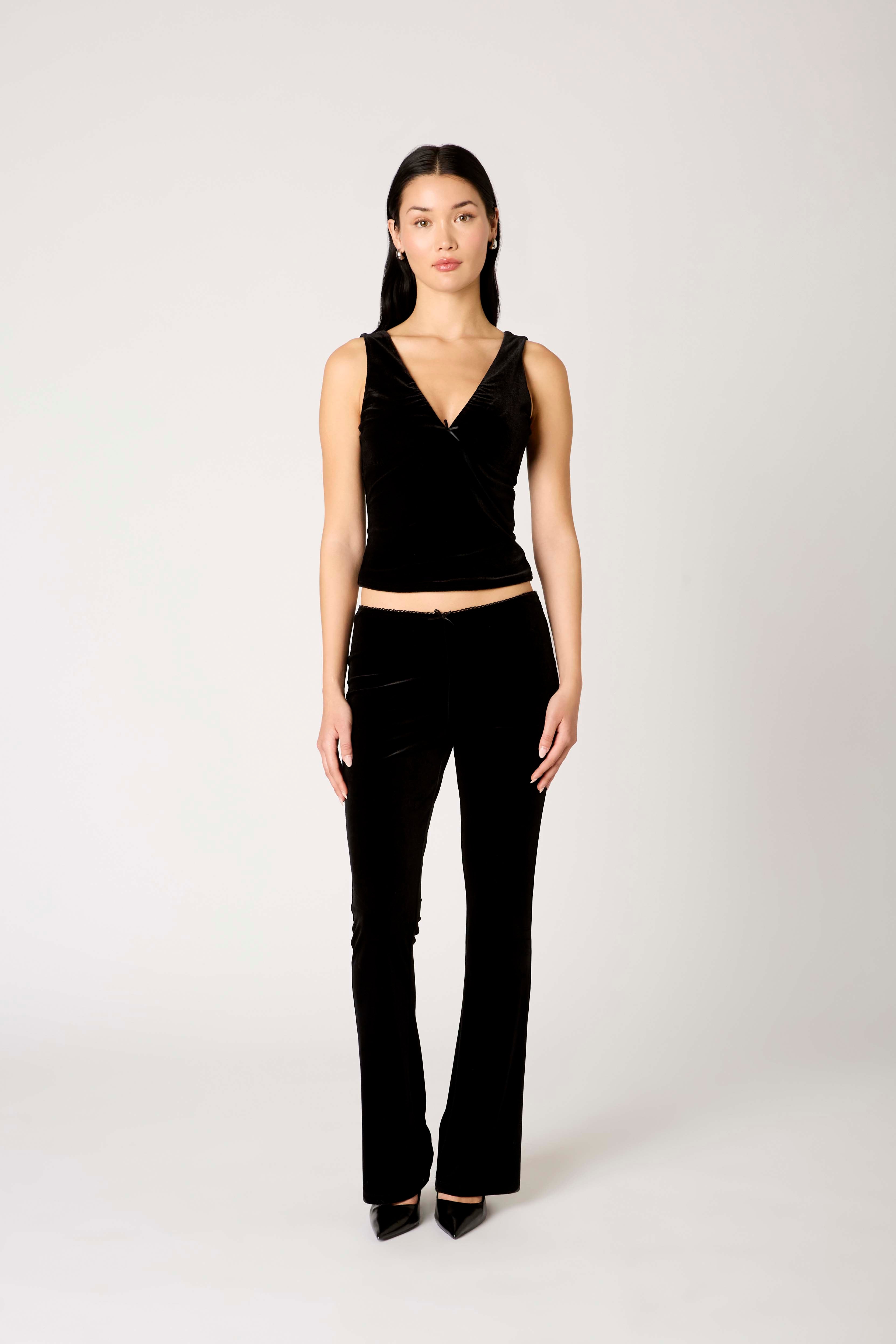 Lumi Pant in black front view