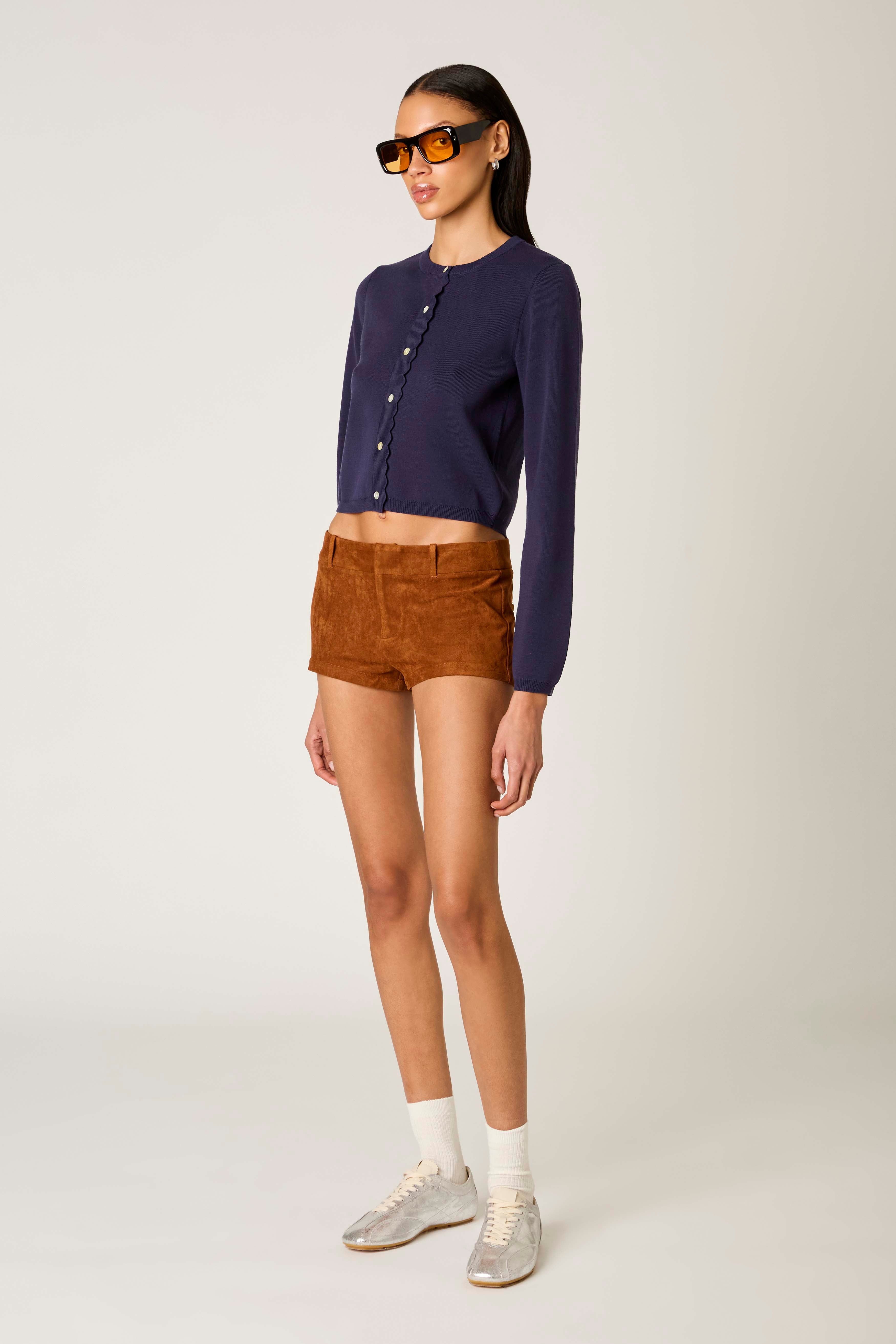 Gower Short in tan side view