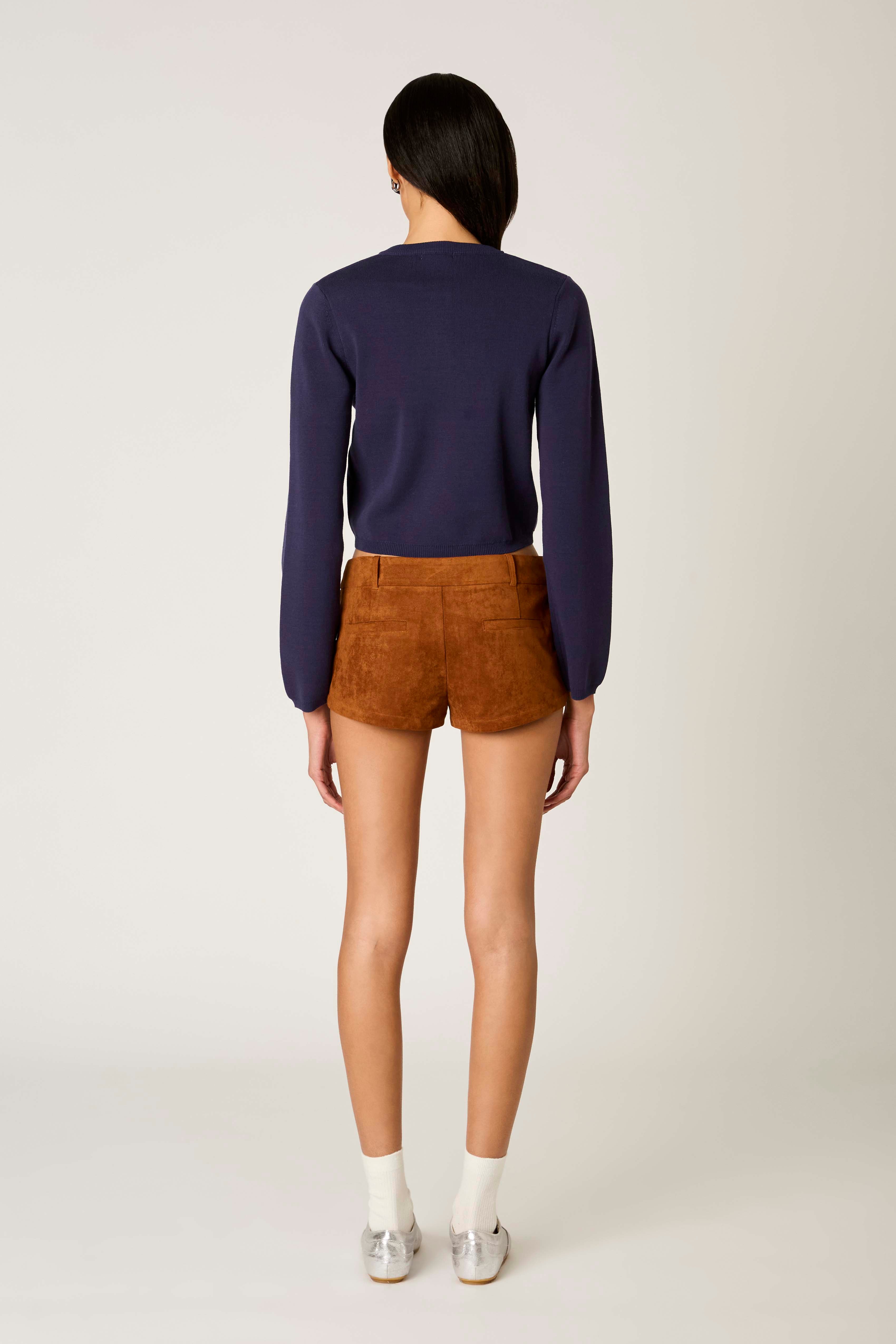 Gower Short in tan back view