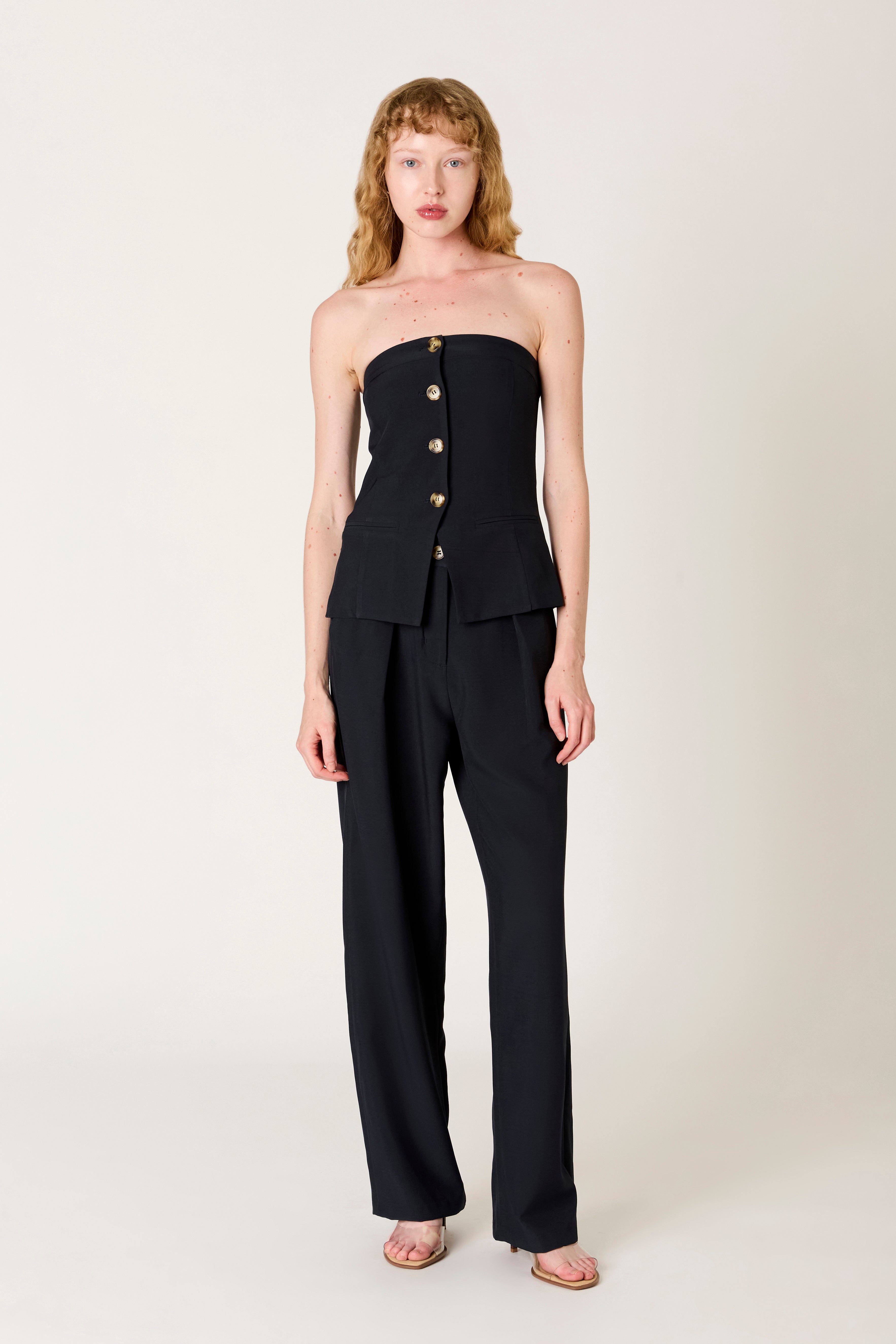 Sebastian Trouser in indigo front view